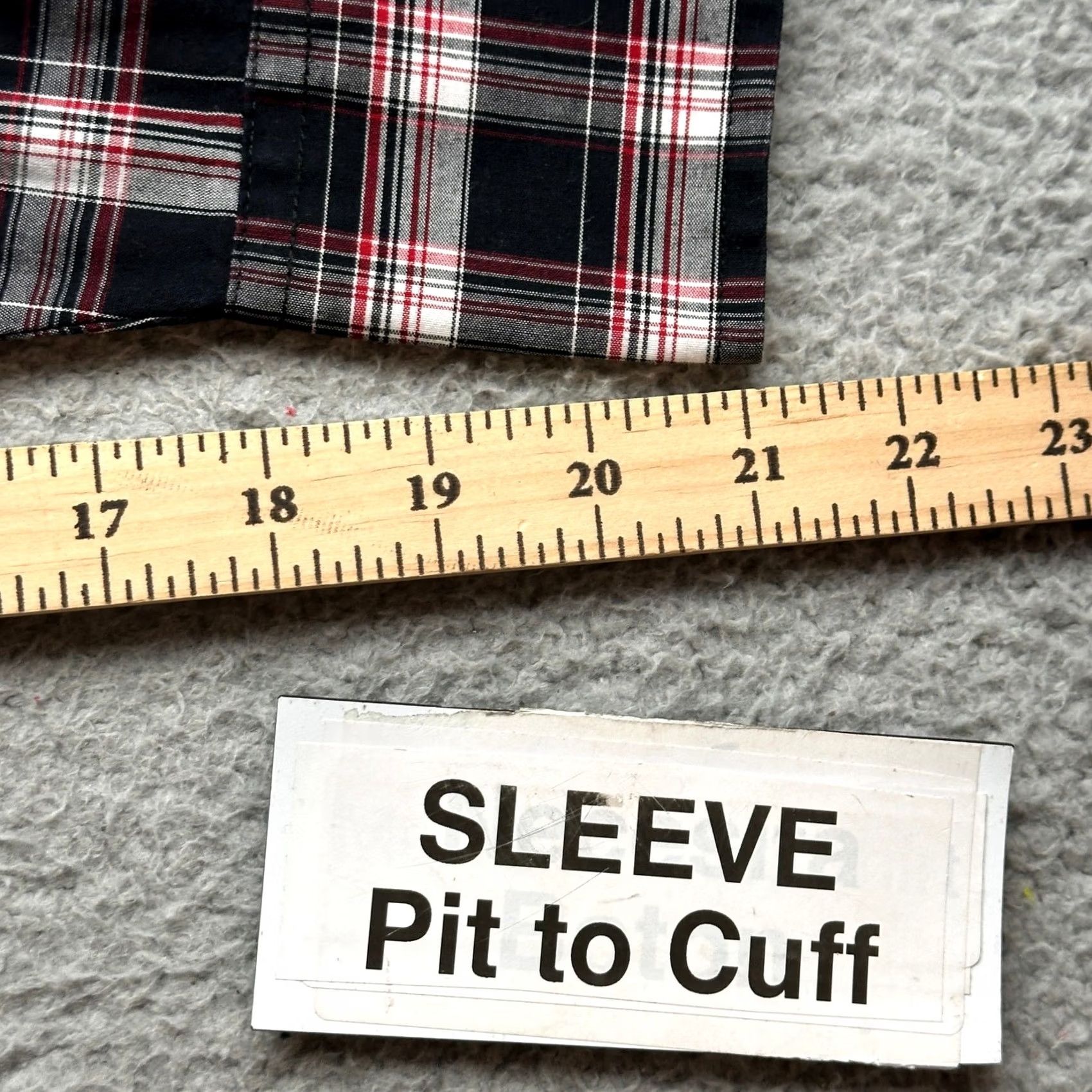 Vintage Vintage Ely Cattleman Pearl Snap Button Up Shirt Men XL Long Sleeve Red Black Plaid Workwear Shirt Mens XL Long Sleeve Red Black Pearls Snap Up Shirt Size US XL / EU 56 / 4 - 3 Thumbnail