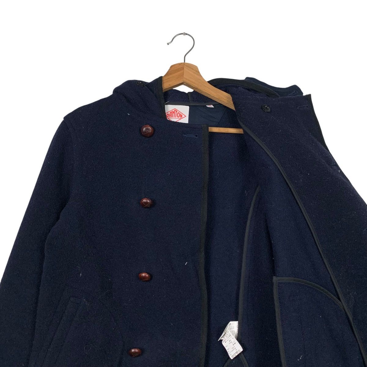 Danton Vintage DANTON Double Breasted Wool Coat Jacket #2080-C91 Size US M / EU 48-50 / 2 - 8 Thumbnail