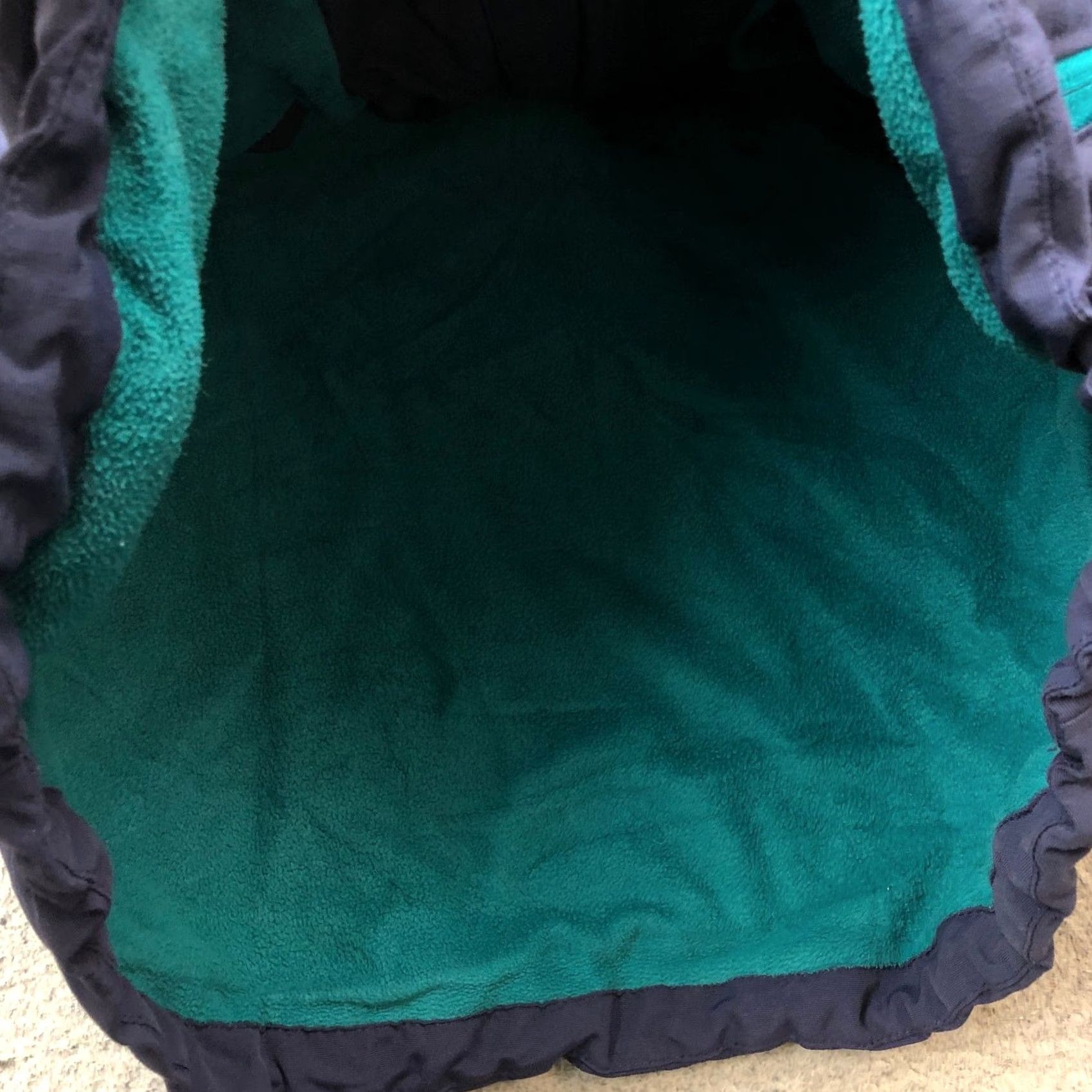 Vintage Duluth Trading Fleece Lined Softshell Jacket Women's XL Mock Neck Navy Green Size XL / US 12-14 / IT 48-50 - 5 Thumbnail