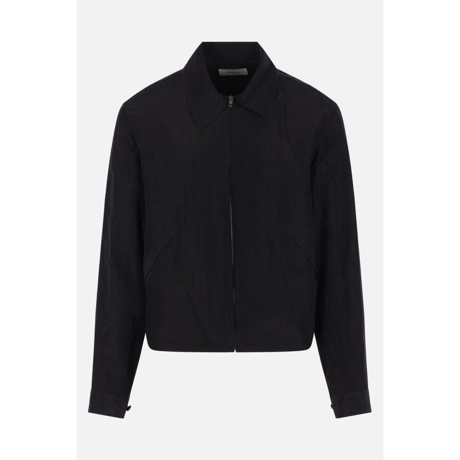 Lemaire Lemaire Full Zip Blouson Black Linen Jacket New & Authentic Size US L / EU 52-54 / 3 - 1 Thumbnail