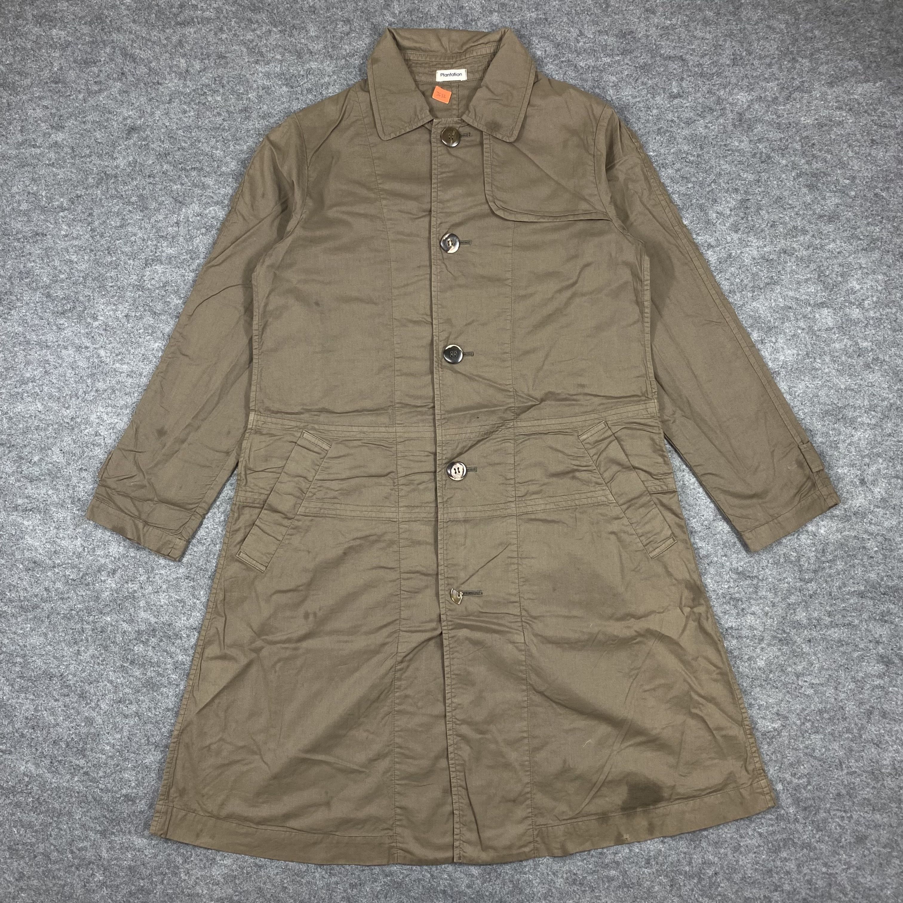 Issey Miyake PL21FA607 vintage issey miyake plantation trench coat -J632 Size US M / EU 48-50 / 2 - 1 Thumbnail