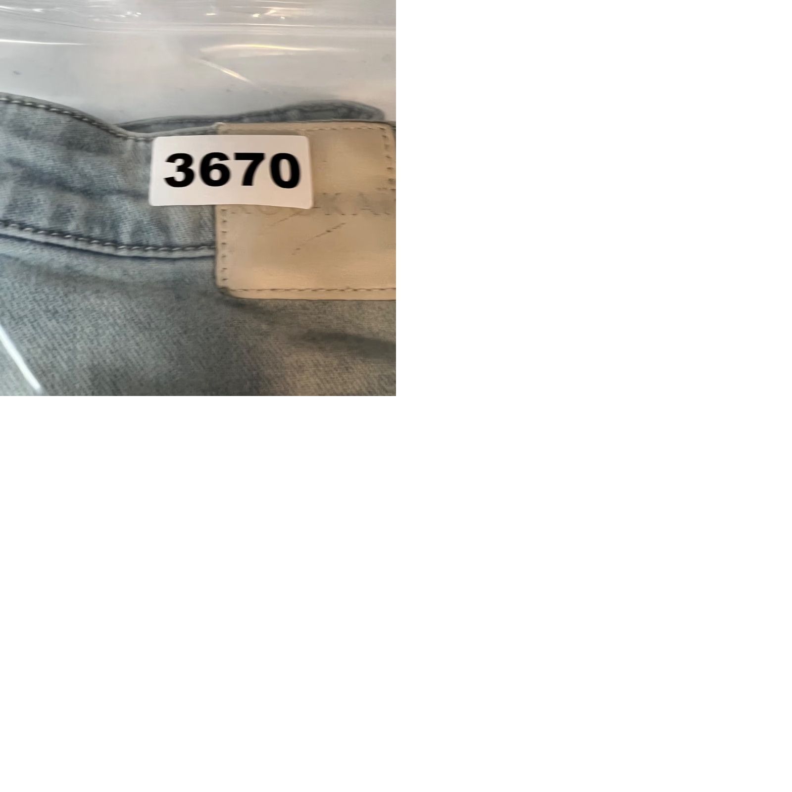 Vintage Kookai Jeans Womens 36 Light Blue High-Waisted Frayed Hem Cotton Blend Denim Skinny 5-Pocket Inseam 27 In. Brand: Kookai Shirt style? Size 25" / US 0 / IT 36 - 9 Thumbnail