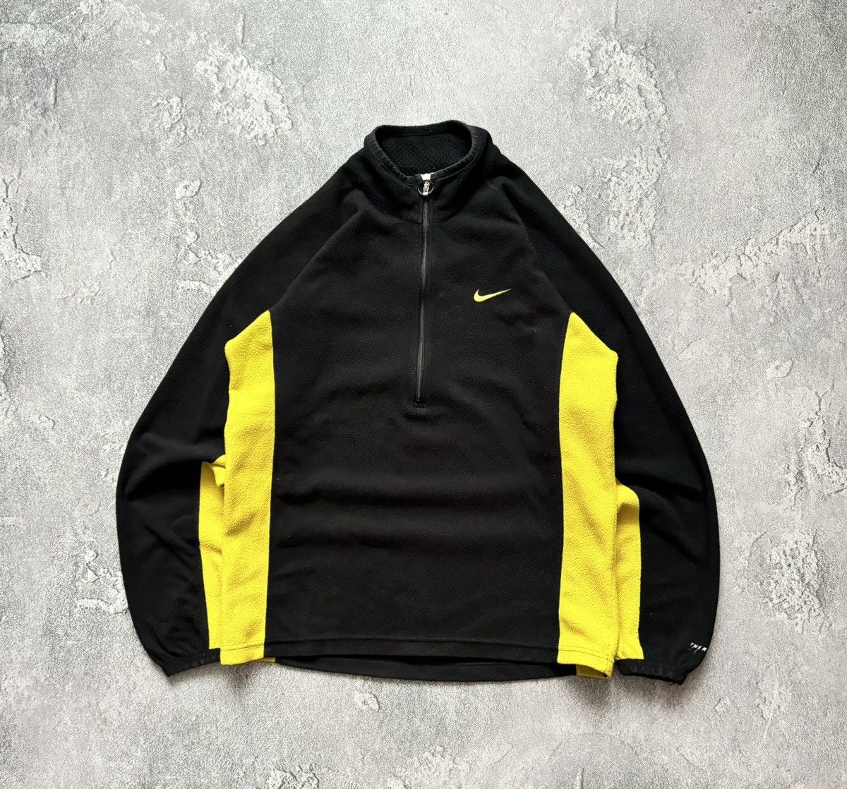 Nike × Nike ACG × Vintage Nike M vintage swoosh fleece 1/4 zip jacket long sleeve 90s Size US M / EU 48-50 / 2 - 8 Thumbnail