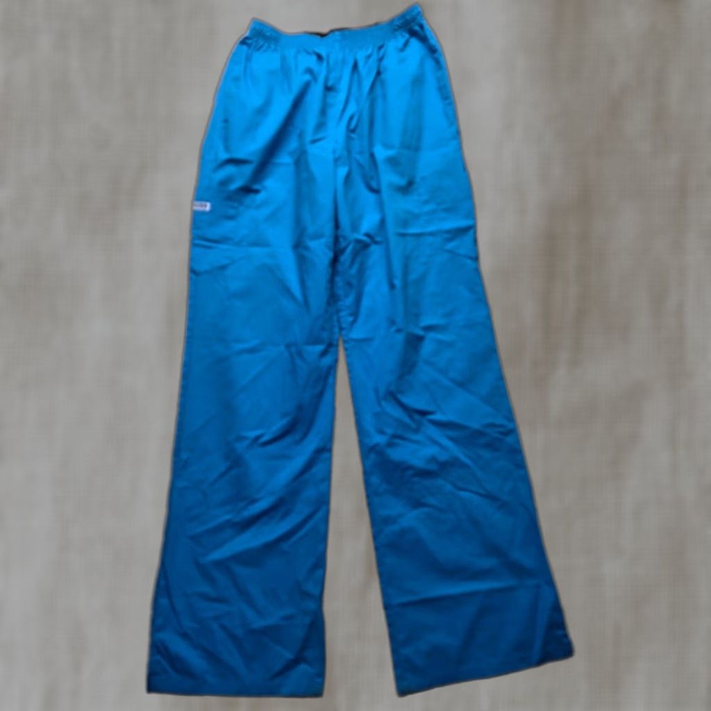 Vintage VINTAGE MOBB Medical Scrubs Blue Orchid Cargo Pants Adult Women's XL Tall Size 40" / US 18 - 1 Thumbnail