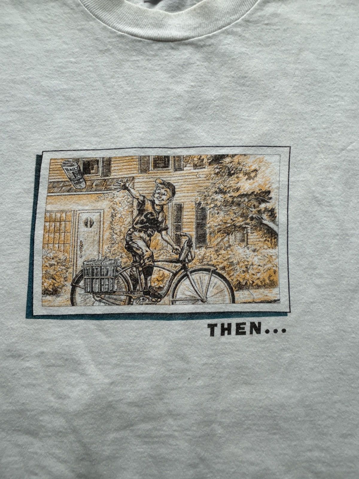 Vintage Vintage 90s Extreme Mountain Biking Graphic Tee Size US L / EU 52-54 / 3 - 3 Thumbnail