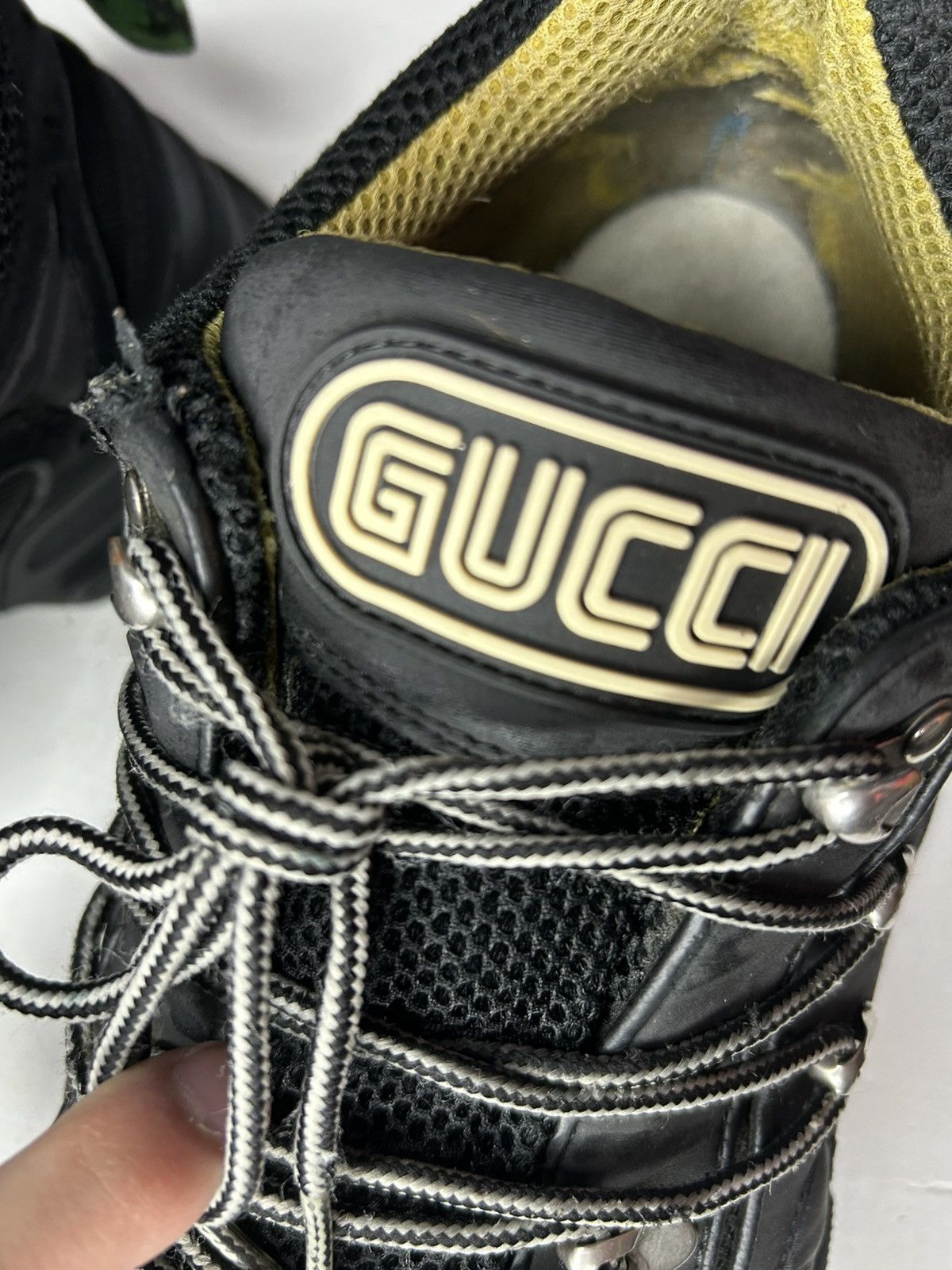 Gucci Gucci Flashtrek Low Top Sneakers Size US 10.5 / EU 43-44 - 6 Thumbnail
