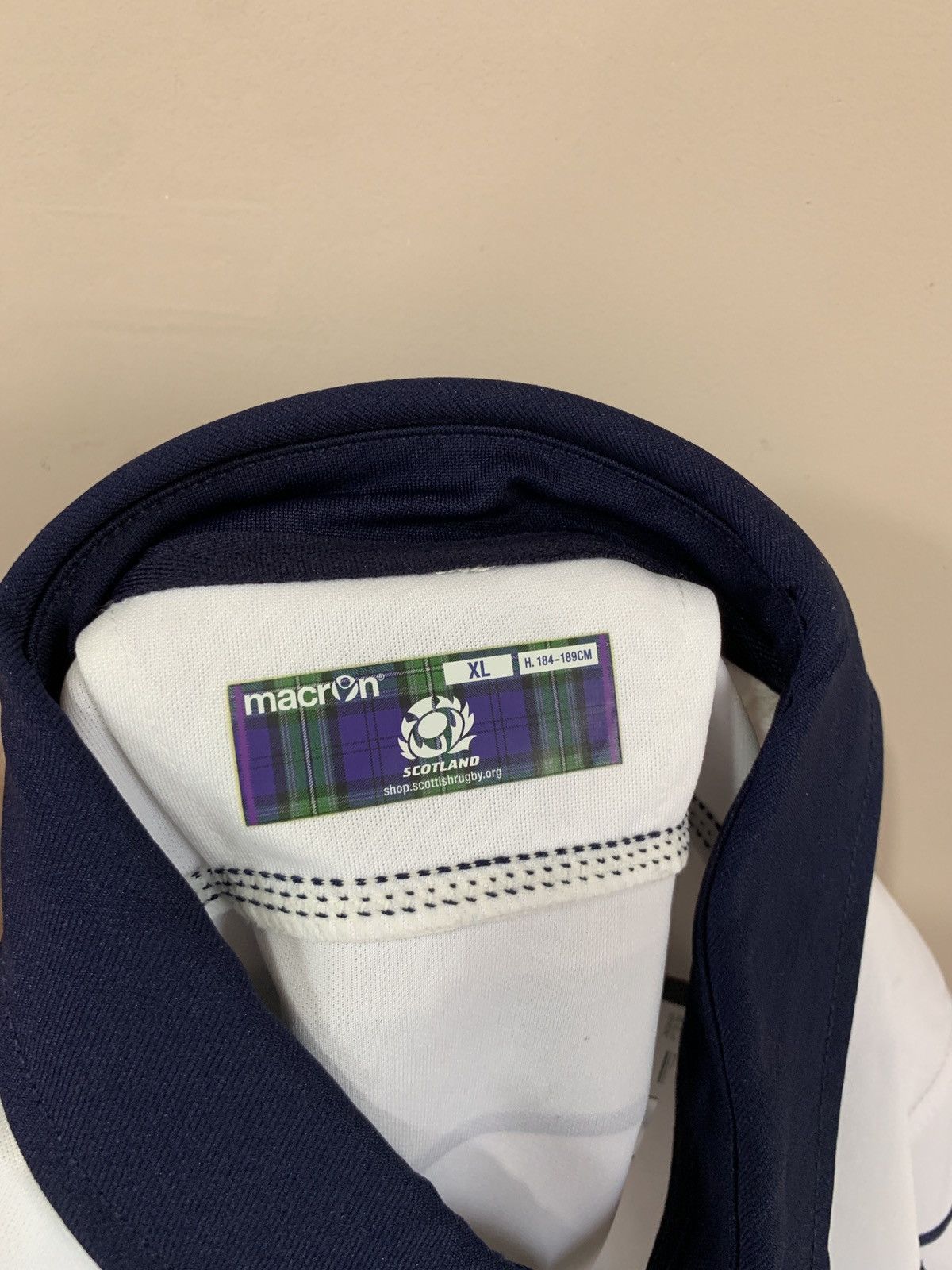 Macron Scotland Away Rugby Union Shirt Macron Jersey Size XL Size US XL / EU 56 / 4 - 11 Thumbnail