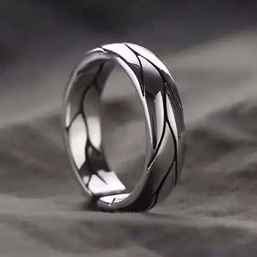 Designer × Jewelry Classic Punk Ring Size ONE SIZE - 3 Thumbnail