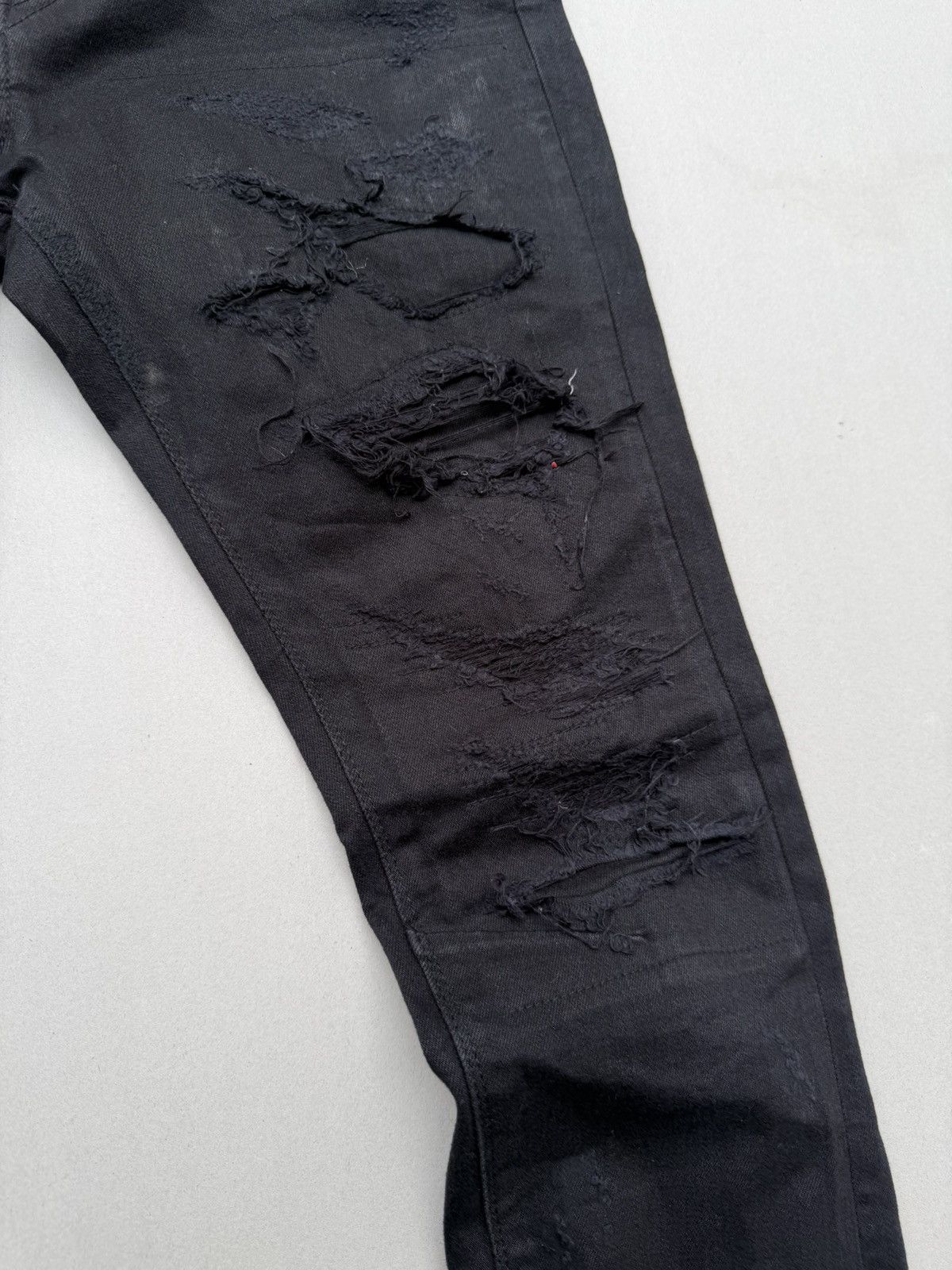 Japanese Brand Go Star The Fuga Lace up flare jeans LHSIZE29 Size US 27 - 3 Thumbnail