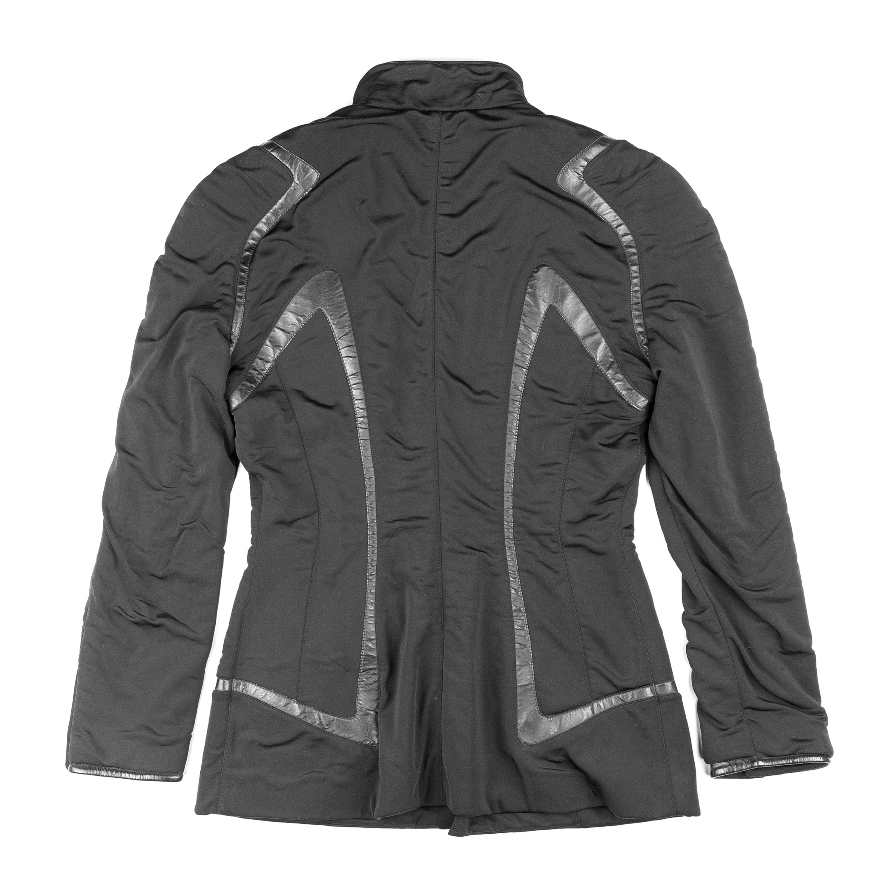 Thierry Mugler Thierry Mugler Trademark Vintage Black Fitted Jacket (M) Size M / US 6-8 / IT 42-44 - 3 Thumbnail