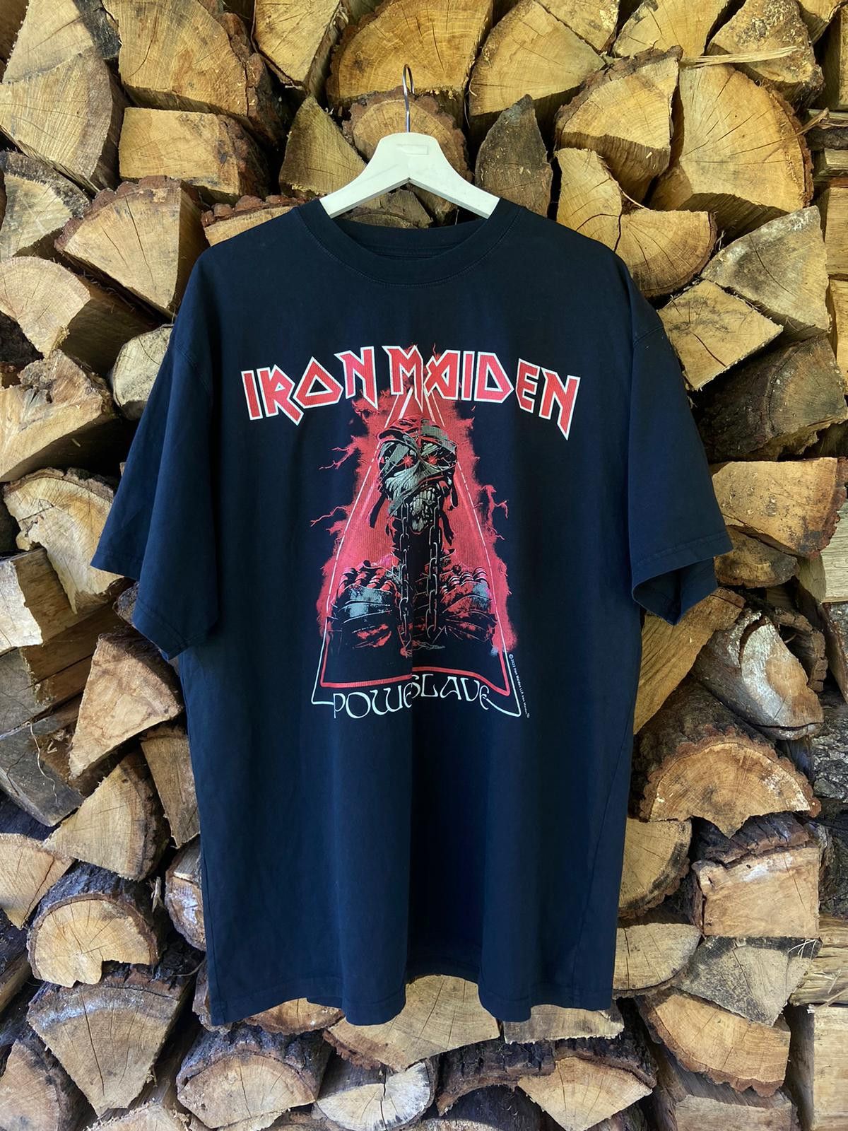 Iron Maiden IronMaiden Powerslave tshirt 1984 Size US L / EU 52-54 / 3 - 1 Thumbnail
