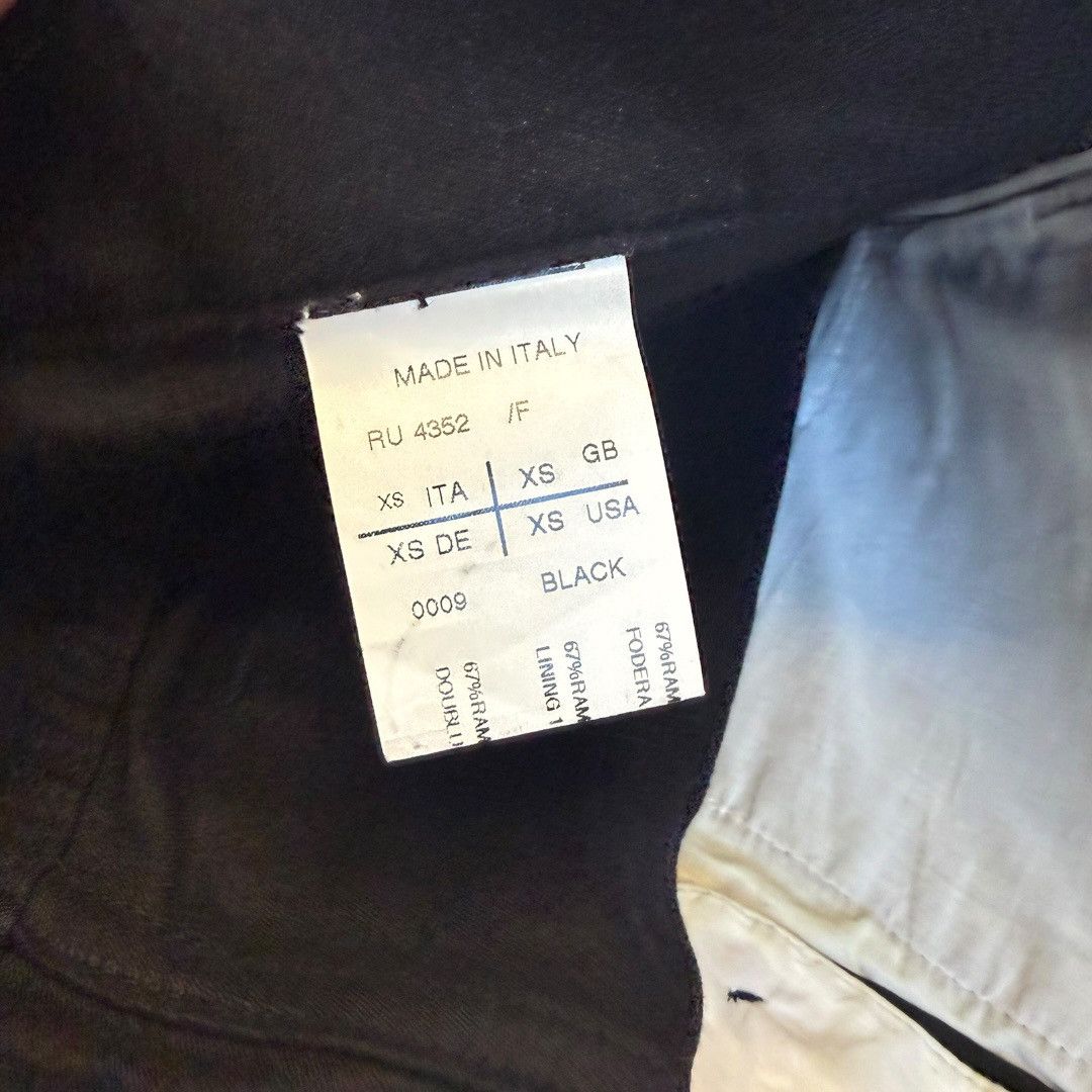 Rick Owens Rick Owens AW09 ‘Crust’ Ramie Detroits in Black Size US 31 - 3 Thumbnail