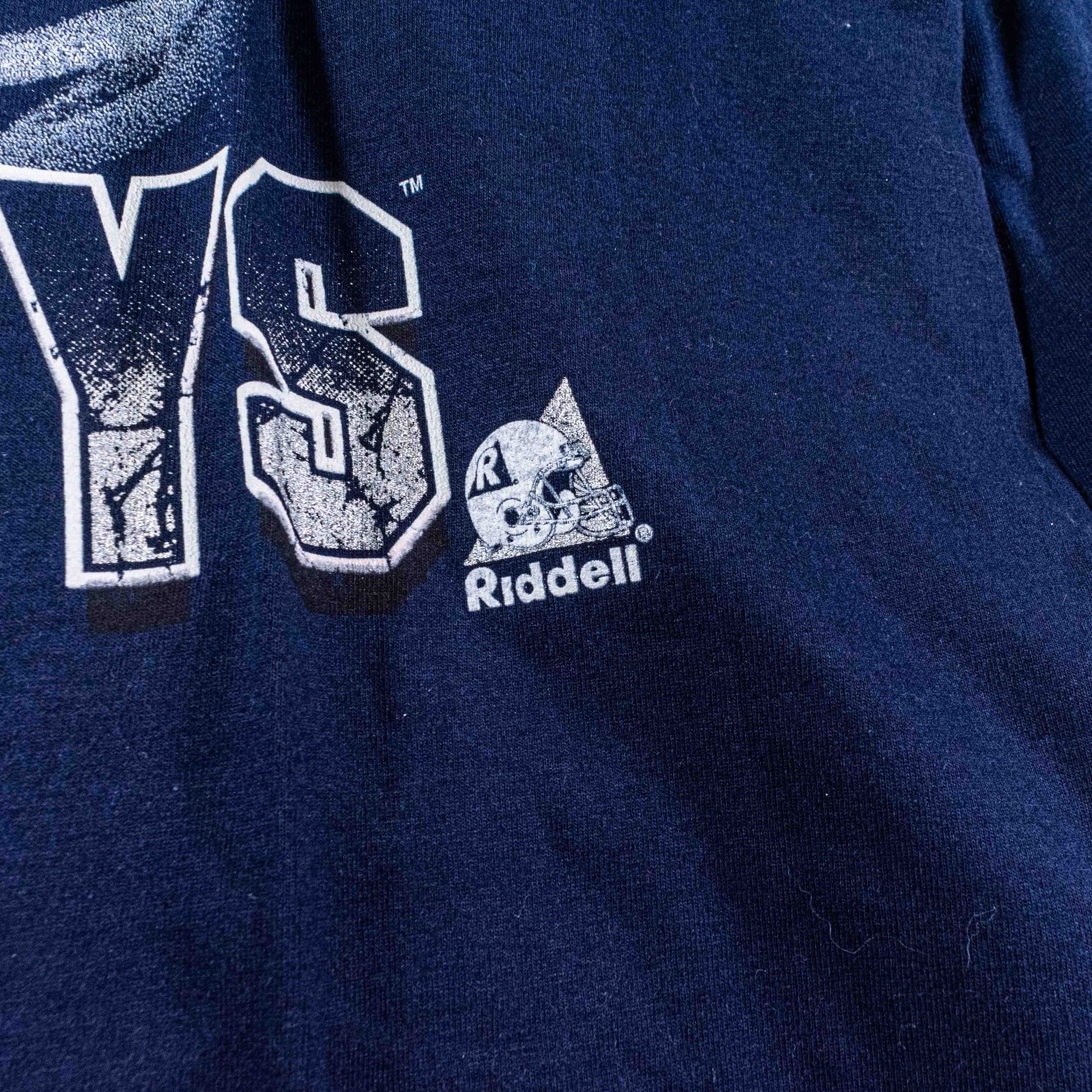 Riddell Dallas Cowboys Riddell Helmet Shirt Long Sleeve 90s NFL Logo Size US XXL / EU 58 / 5 - 6 Thumbnail