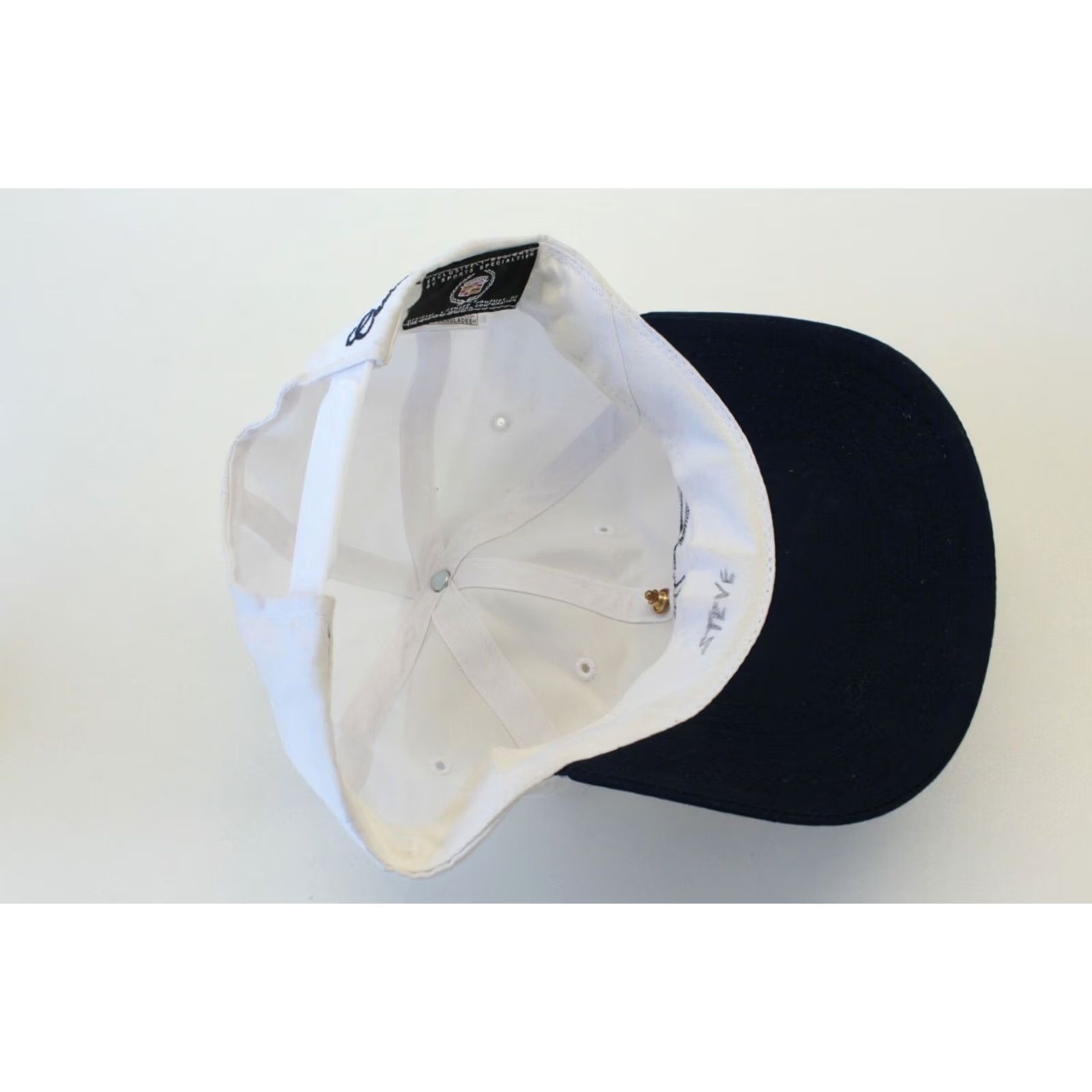 Sports Specialties VINTAGE Sports Specialties Cadillac STS Hat Snapback White Unisex Adults One Size Adjustable Casual Baseball Cap Size ONE SIZE - 7 Thumbnail