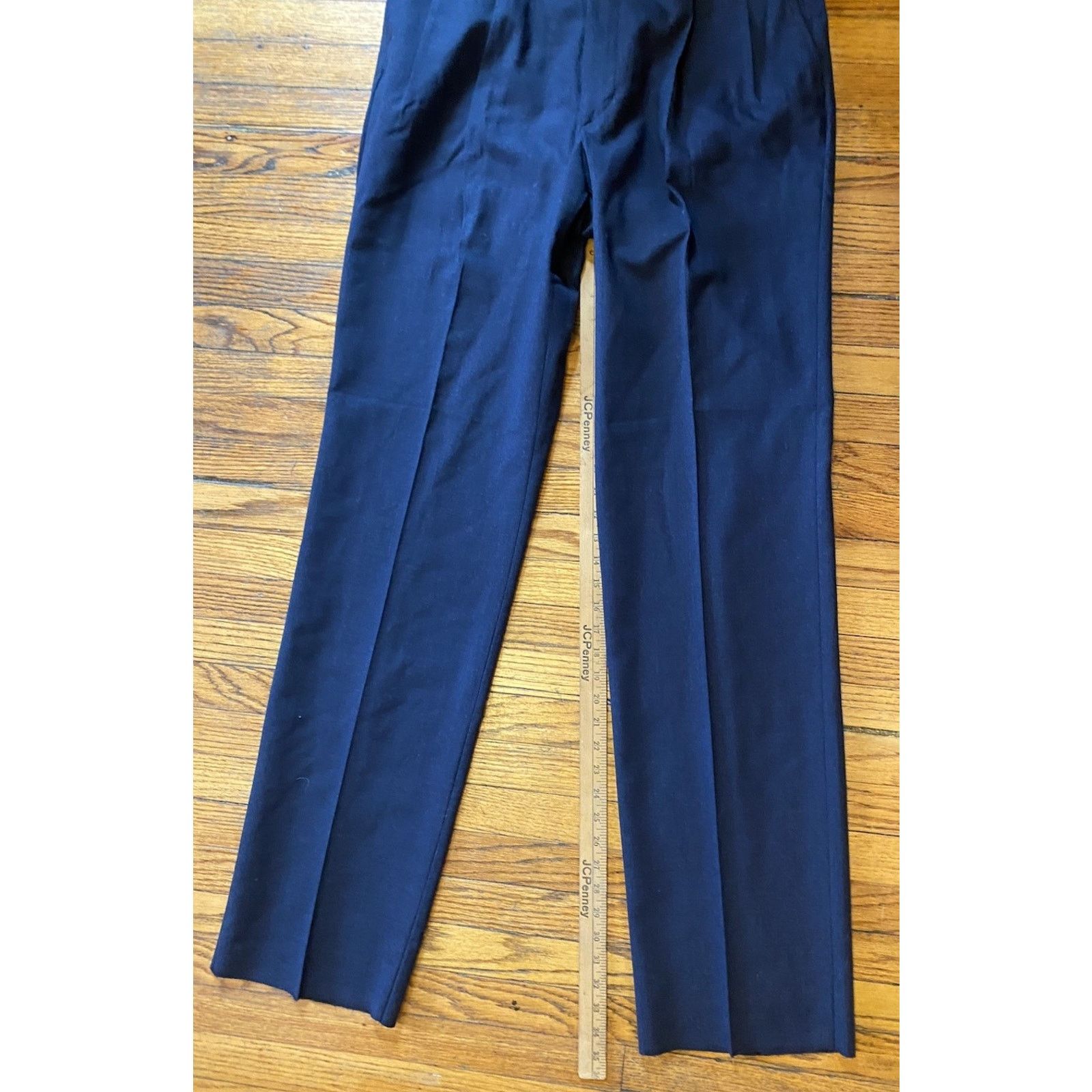 Evan Picone NWT USA Evan Picone Men’s Navy Pants Wool W36 Unfinished Hem Size US 36 / EU 52 - 7 Thumbnail