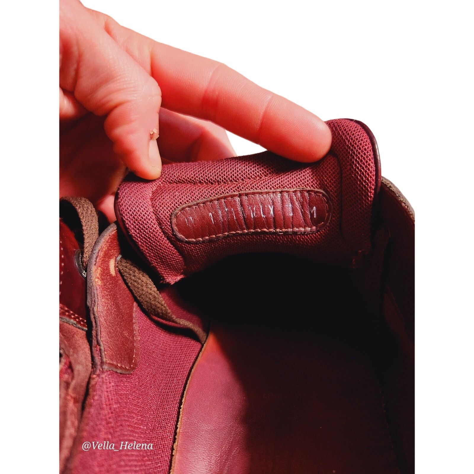 Salvatore Ferragamo Salvatore Ferragamo Sneakers Deep Burgundy Red Leather 12 US Size US 12 / EU 45 - 9 Thumbnail