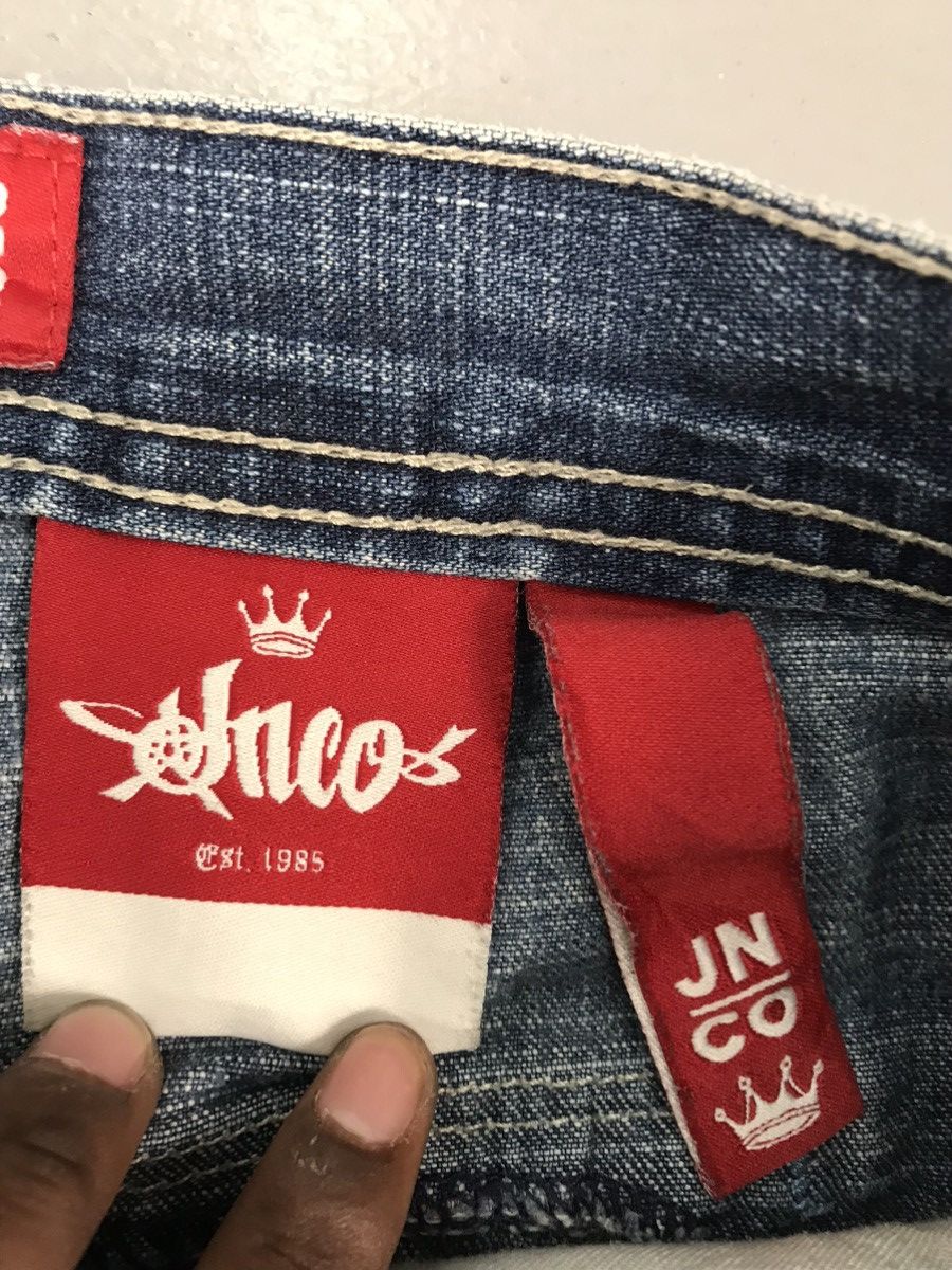 JNCO × Southpole × Vintage Vintage 90s Jnco crown embroidered denim Size US 31 - 7 Thumbnail