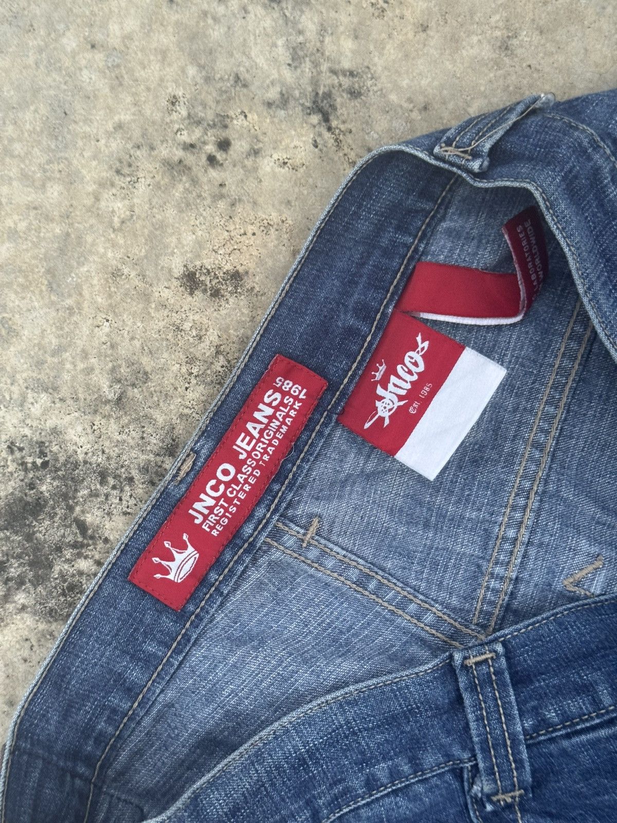 JNCO JNCO BIG CROWN JEANS VINTAGE Size US 34 / EU 50 - 4 Thumbnail