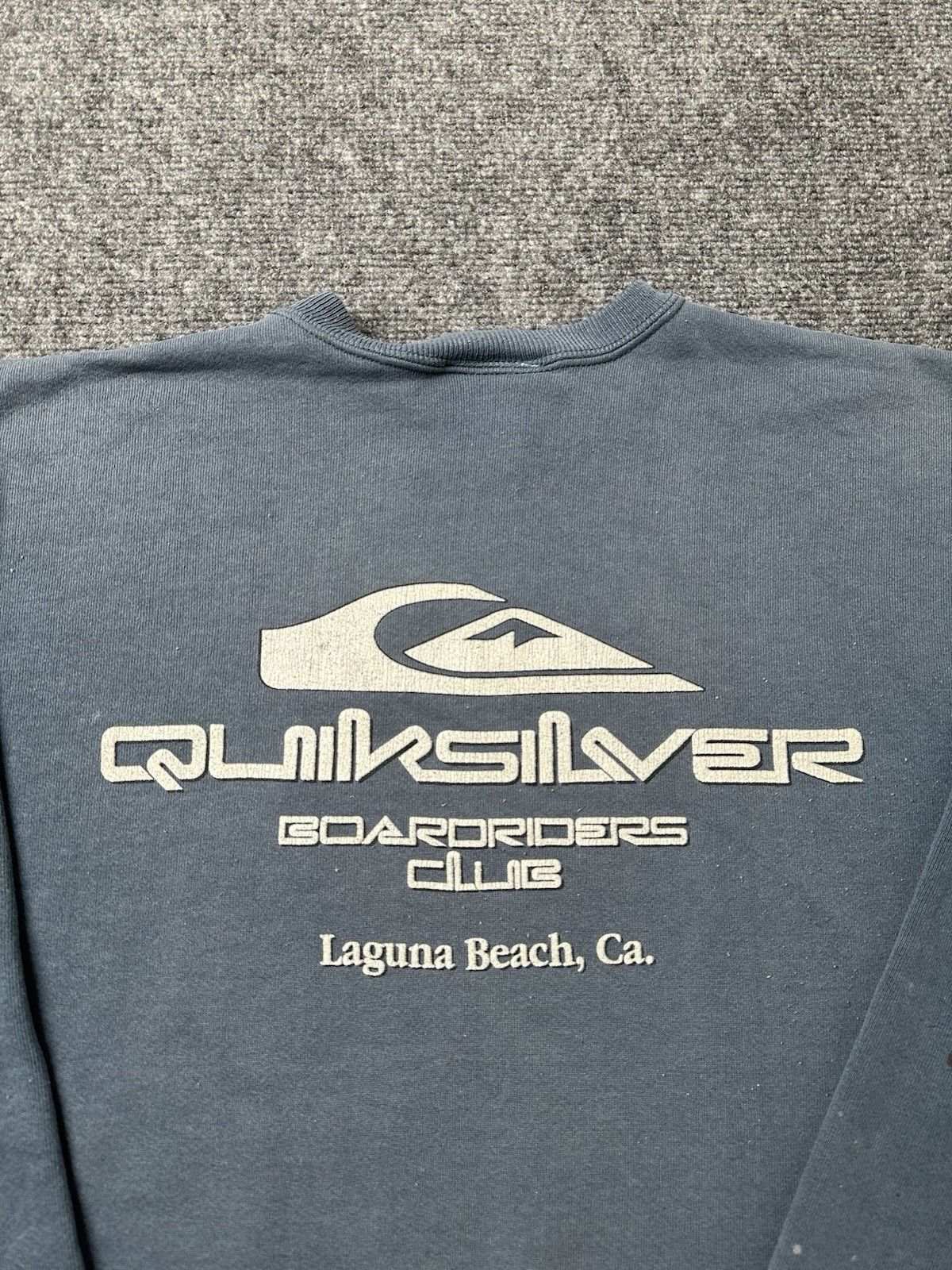Quiksilver Mens Sweatshirt Quiksilver Boardriders Laguna Beach USA Sz L Size US L / EU 52-54 / 3 - 3 Thumbnail