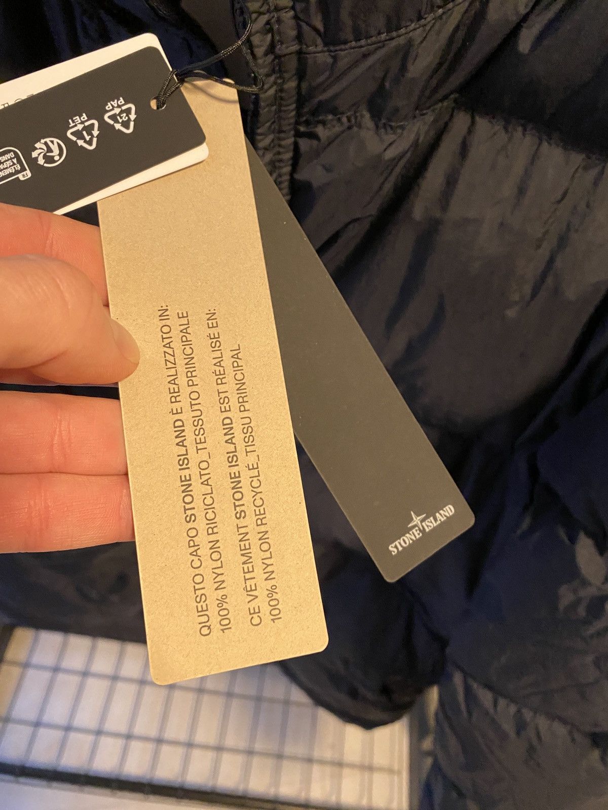 Stone Island new stone island garment dyed crinkle reps r-ny down jacket Size US L / EU 52-54 / 3 - 18 Thumbnail