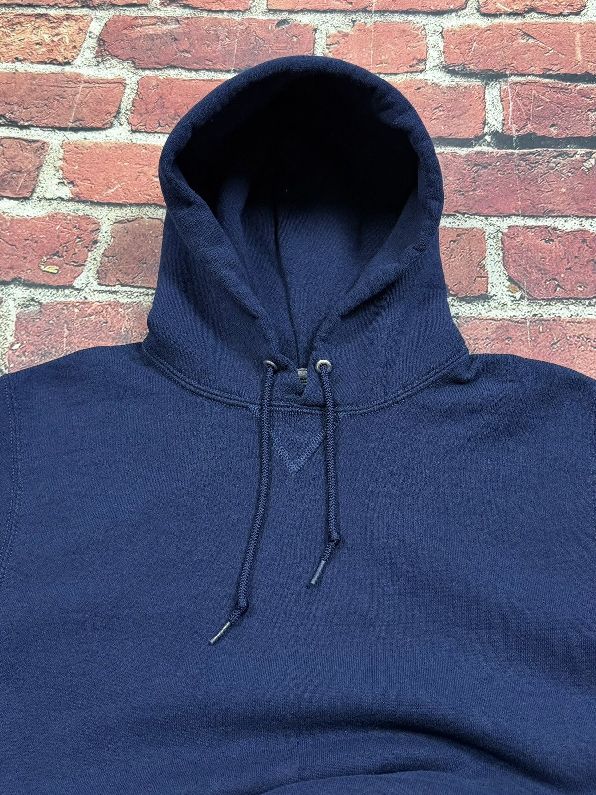 Russell Athletic Vintage Russell Athletic Hoodie Sweatshirt Blank Navy Y2K Size US M / EU 48-50 / 2 - 6 Thumbnail