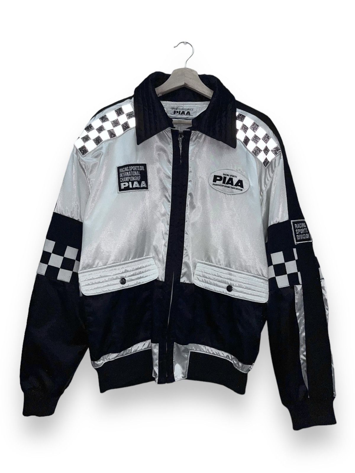 Vintage FYE🔥Vtg 90’s PIAA RACING SPORTS Nylon Bomber Style Jacket Size US L / EU 52-54 / 3 - 5 Thumbnail