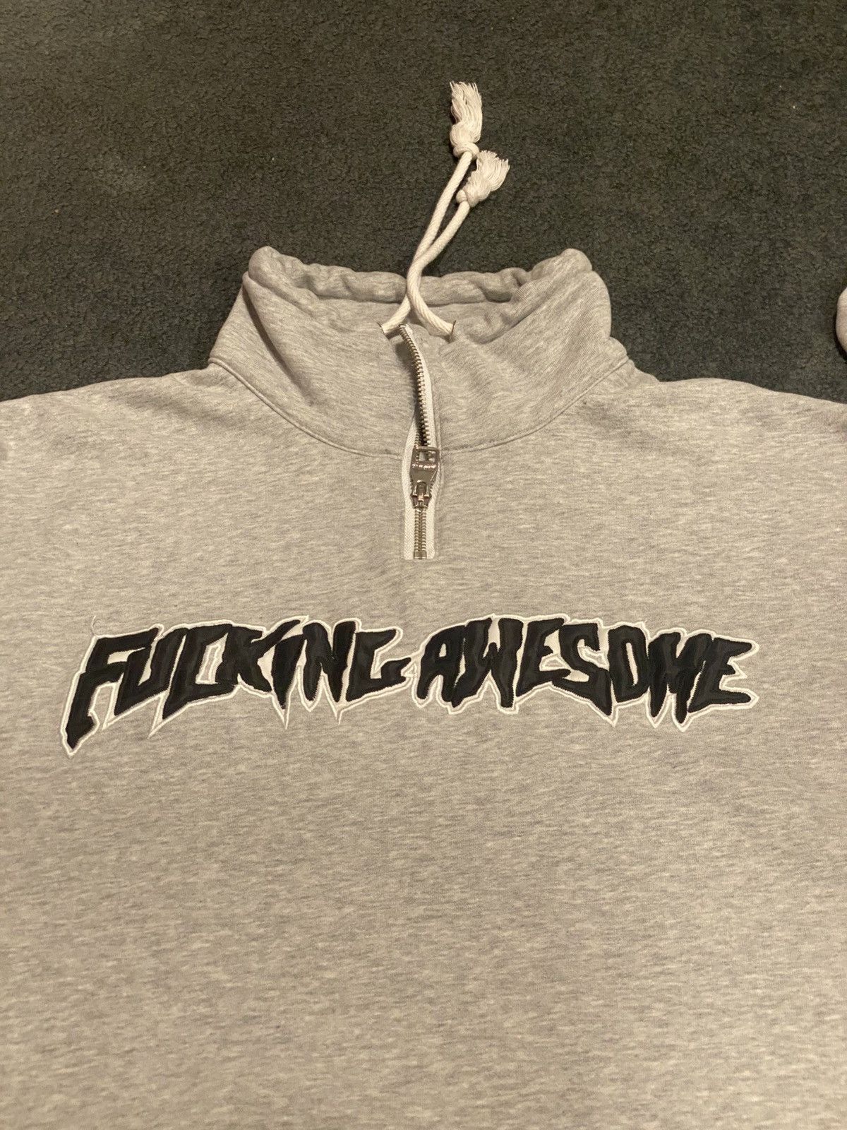 Designer × Fucking Awesome FUCKING AWSOME QUARTER ZIP SWEAT Size US M / EU 48-50 / 2 - 7 Thumbnail
