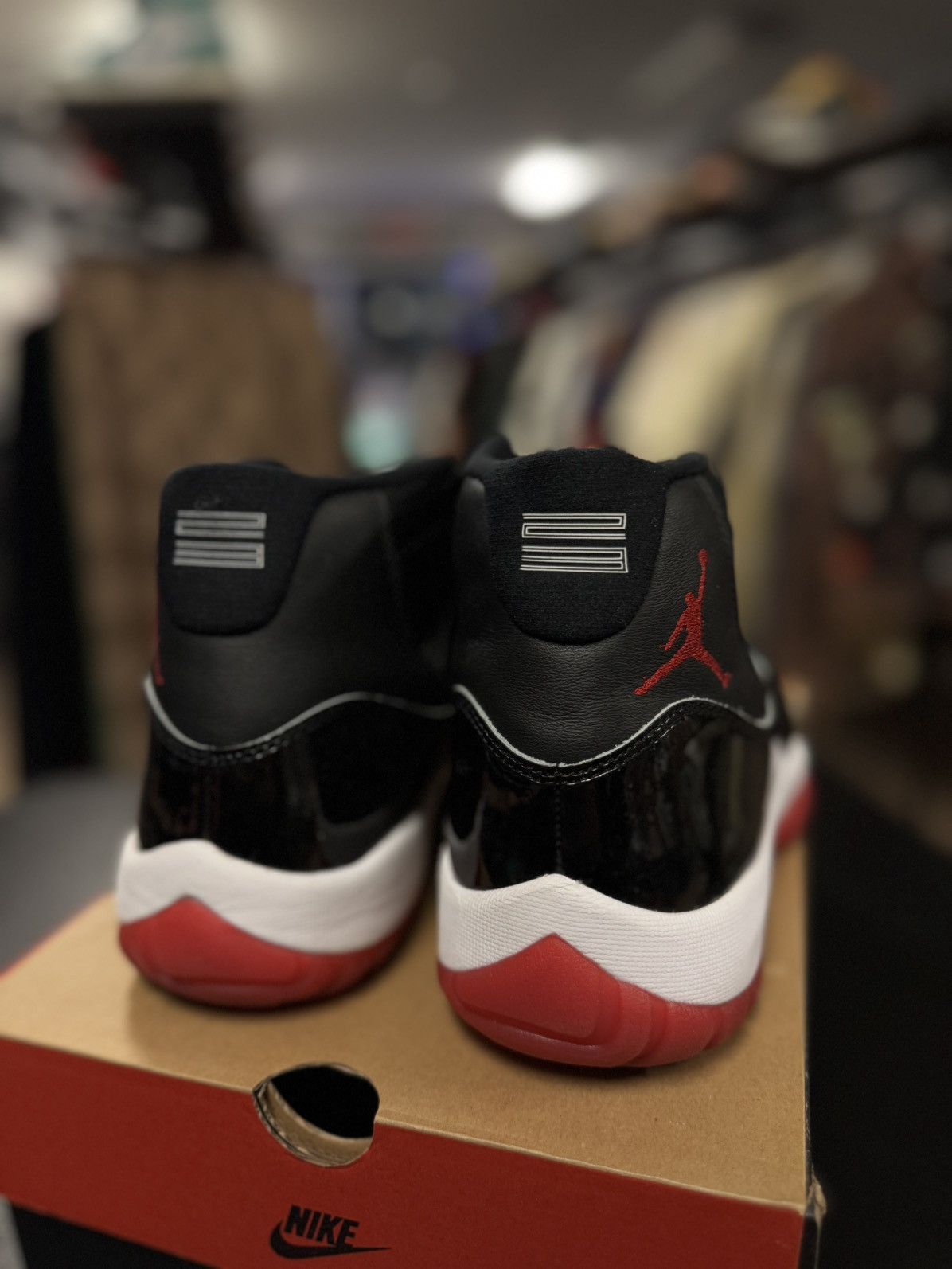 Jordan Brand × Nike Jordan 11 Bred High (378037-061) Size 9.5 W/ Box Size US 9.5 / EU 42-43 - 9 Thumbnail