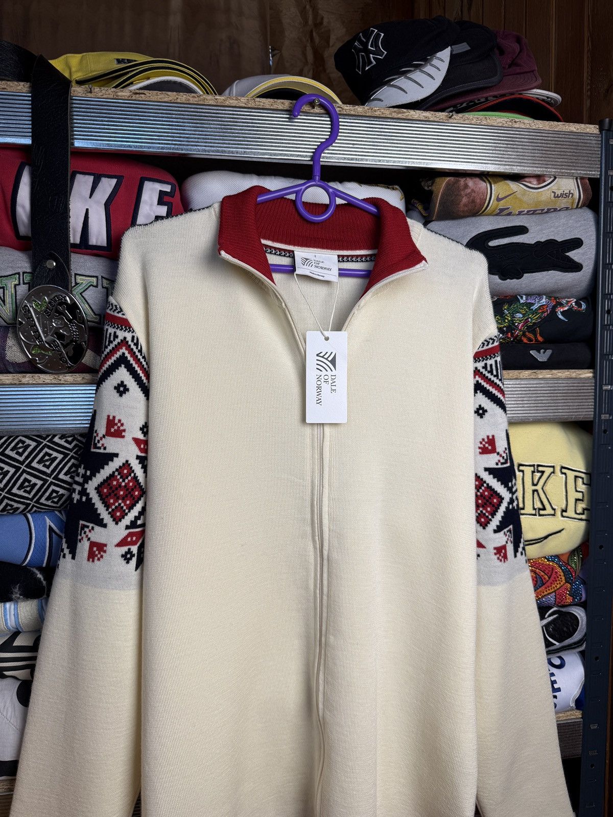 Dale Of Norway Dale of Norway zip up wool Sweatshirt Size US L / EU 52-54 / 3 - 3 Thumbnail