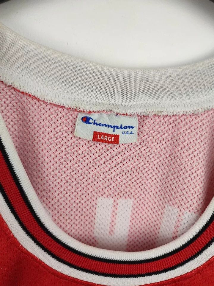 NBA NBA CHICAGO BULLS BASKETBALL SHIRT CHAMPION #7 KUKOC Size US L / EU 52-54 / 3 - 10 Thumbnail