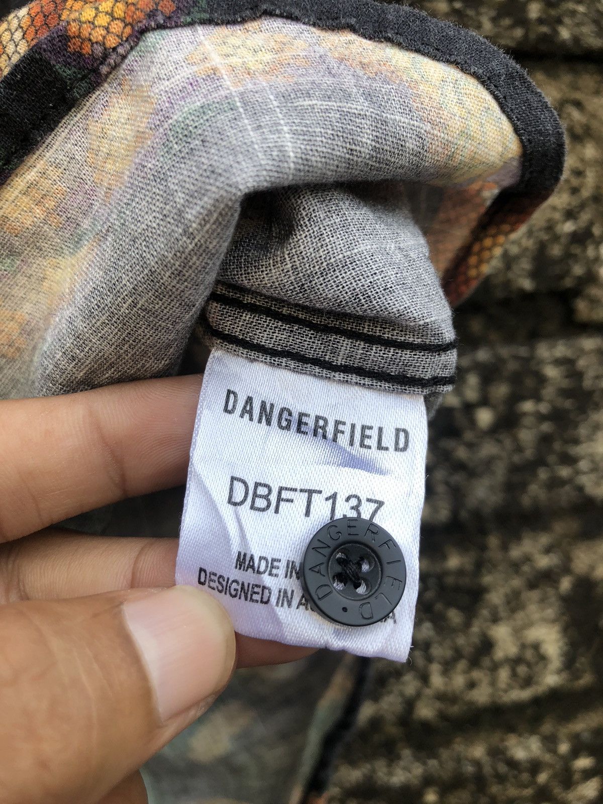 Dangerfield × Vintage Vintage Dangerfield Snake Print Button Shirts Size US M / EU 48-50 / 2 - 4 Thumbnail