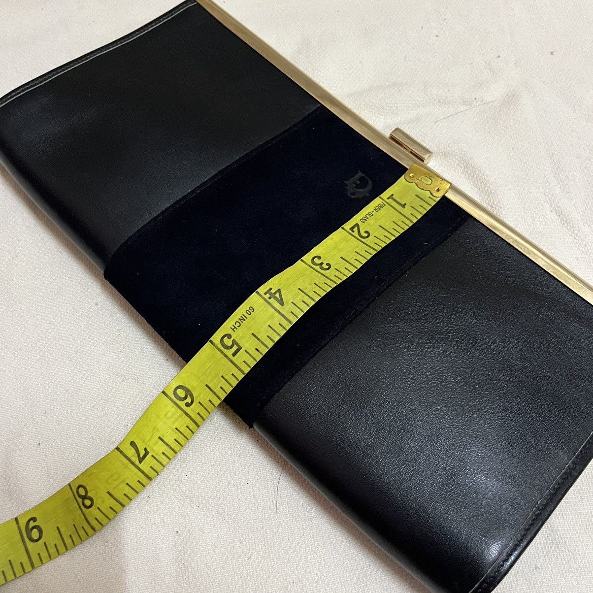 Christian Dior Monsieur × Dior × Vintage Authentic Christian Dior Leather Cluthbag Size ONE SIZE - 9 Thumbnail