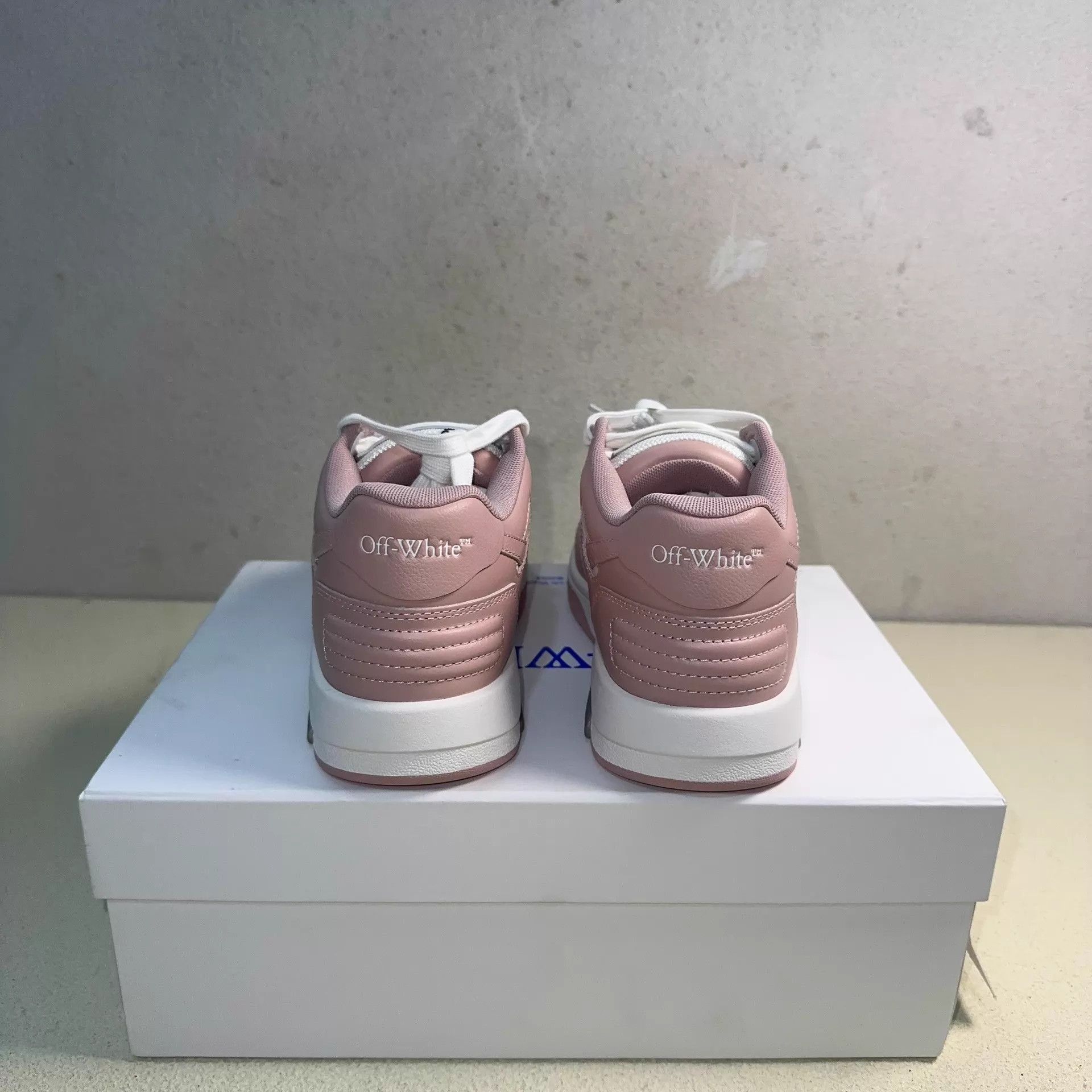 Off-White Off-White Out of Office Lows Women's Pink/White Size US 5.5 / IT 35.5 - 3 Thumbnail