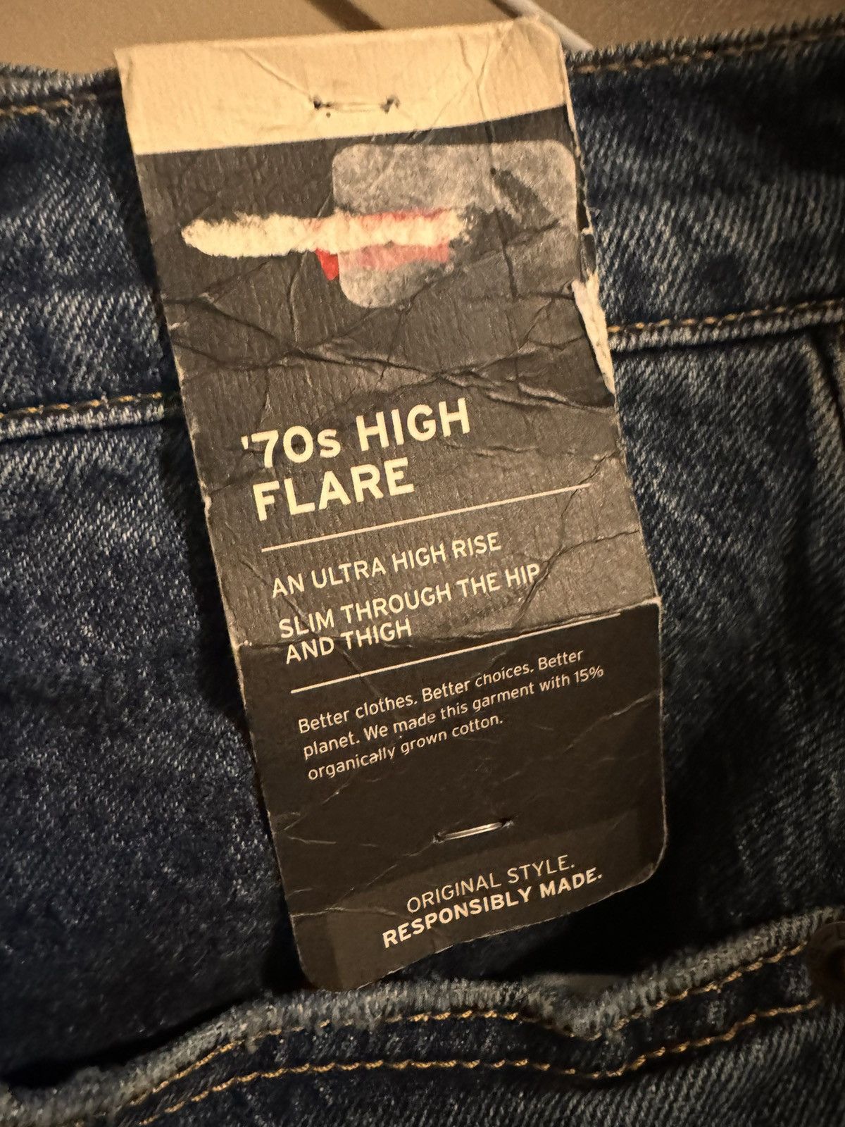 Levi's Levi’s 70s High Flare Jeans Size US 30 / EU 46 - 3 Thumbnail