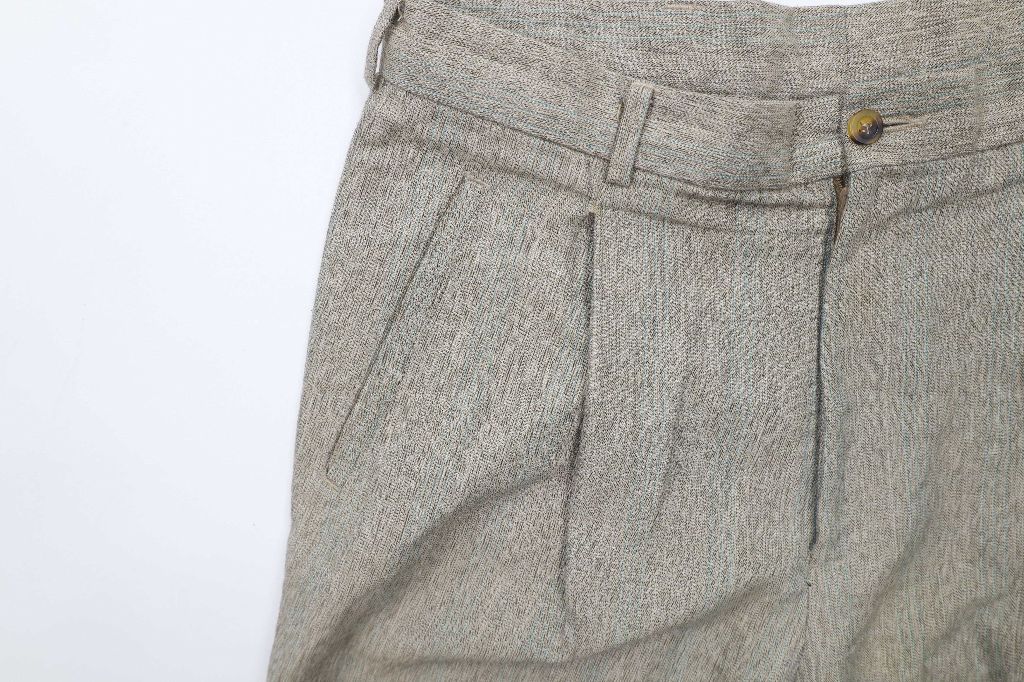 Vintage Vintage 90s Streetwear Pleated Cuffed Chino Pants Trousers Size US 32 / EU 48 - 8 Thumbnail