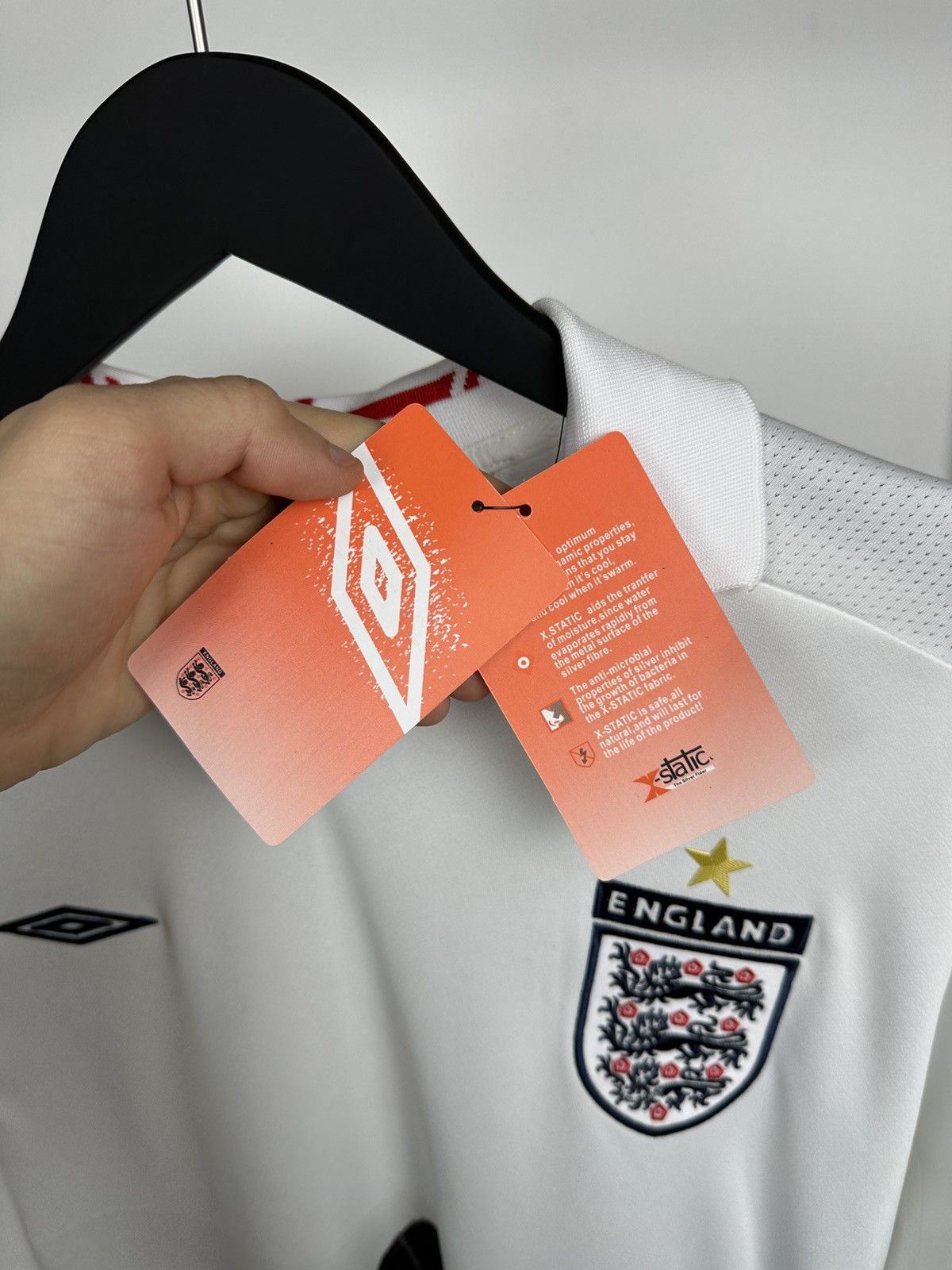 Umbro England X Kendrick Lamar Jersey Football Custom T Shirt Mens Size US M / EU 48-50 / 2 - 12 Thumbnail