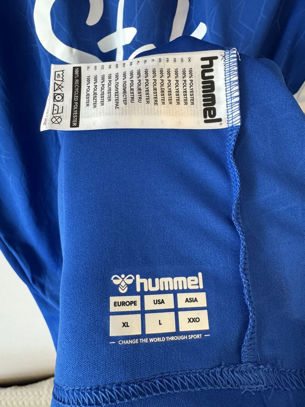 Hummel Onana #8 Everton 2022-2023 Home Soccer Jersey Football Shirt Size US XL / EU 56 / 4 - 17 Thumbnail