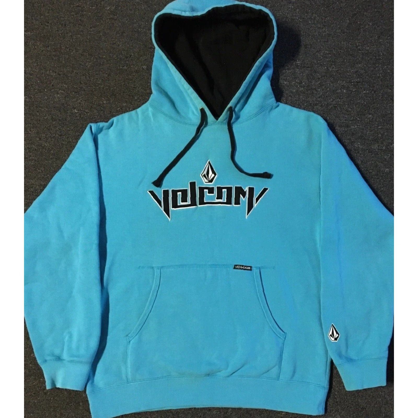 Quiksilver Vtg Volcom Faded Hoodie S Surf Skate Grunge Billabong OP Gotcha Vaporwave Y2K 90 Size US S / EU 44-46 / 1 - 2 Thumbnail