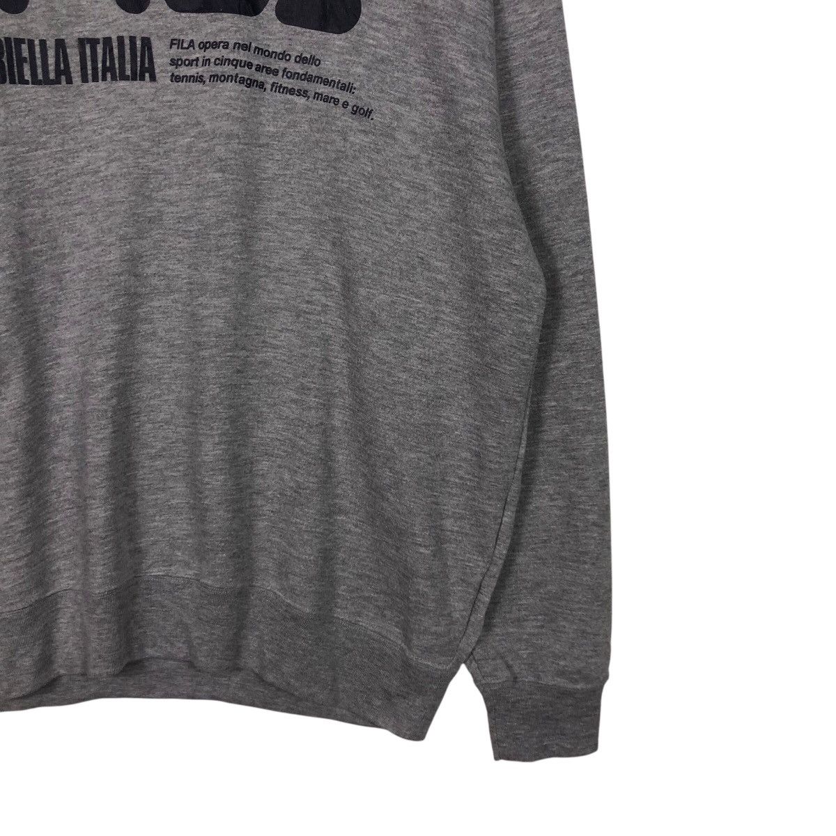Japanese Brand 📌Vintage Sweatshirt Fila Big Logo Spell Out Size US L / EU 52-54 / 3 - 6 Thumbnail