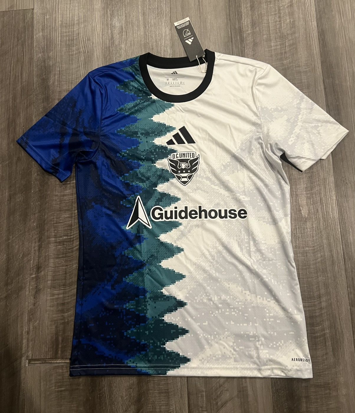 Adidas Size M D.C. United adidas 2025 Gaming AEROREADY PreMatch Top Size US M / EU 48-50 / 2 - 1 Thumbnail