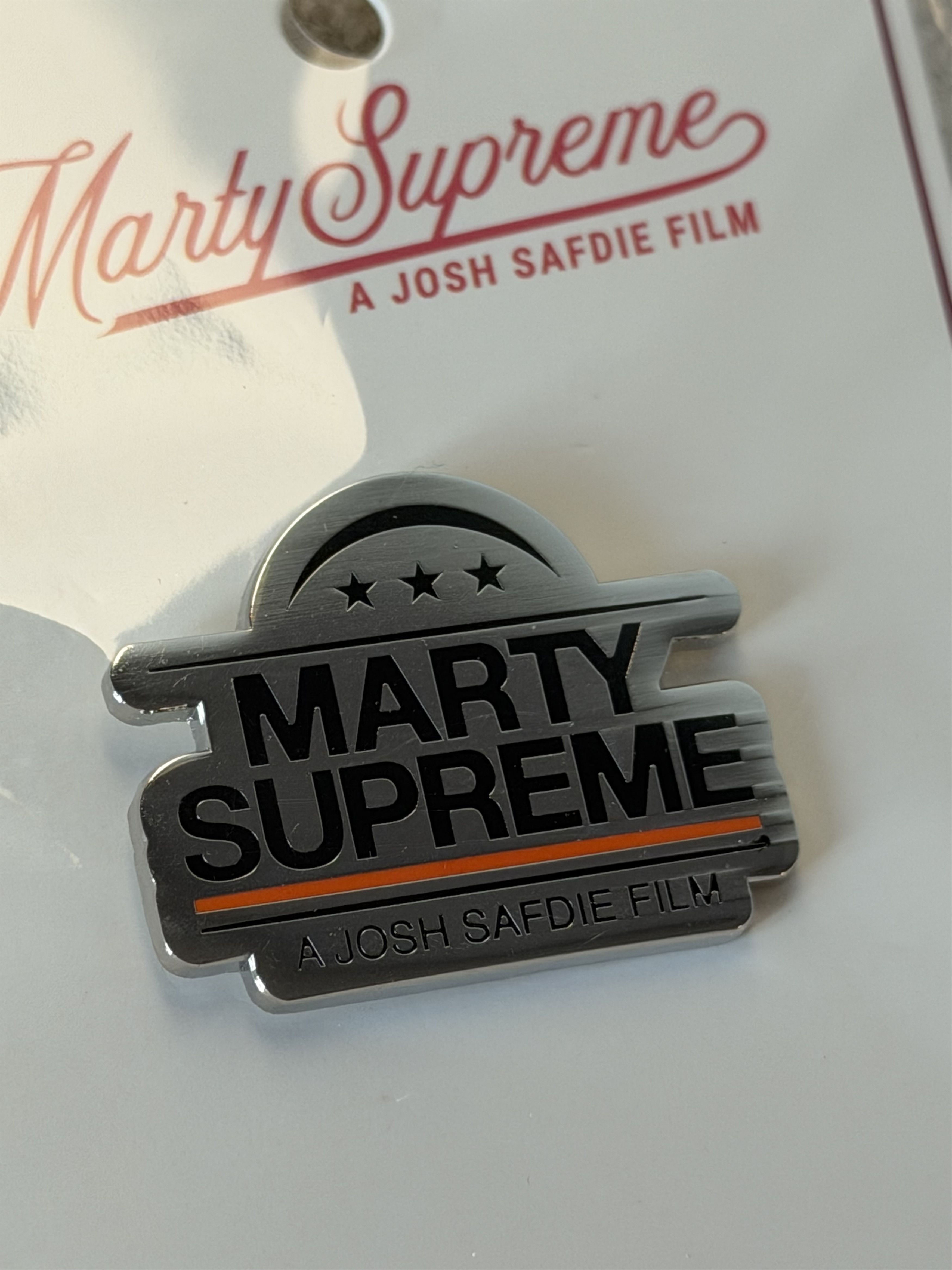 Golf Wang Golf Wang Marty Supreme MS Logo Pin in Silver Size ONE SIZE - 2 Thumbnail
