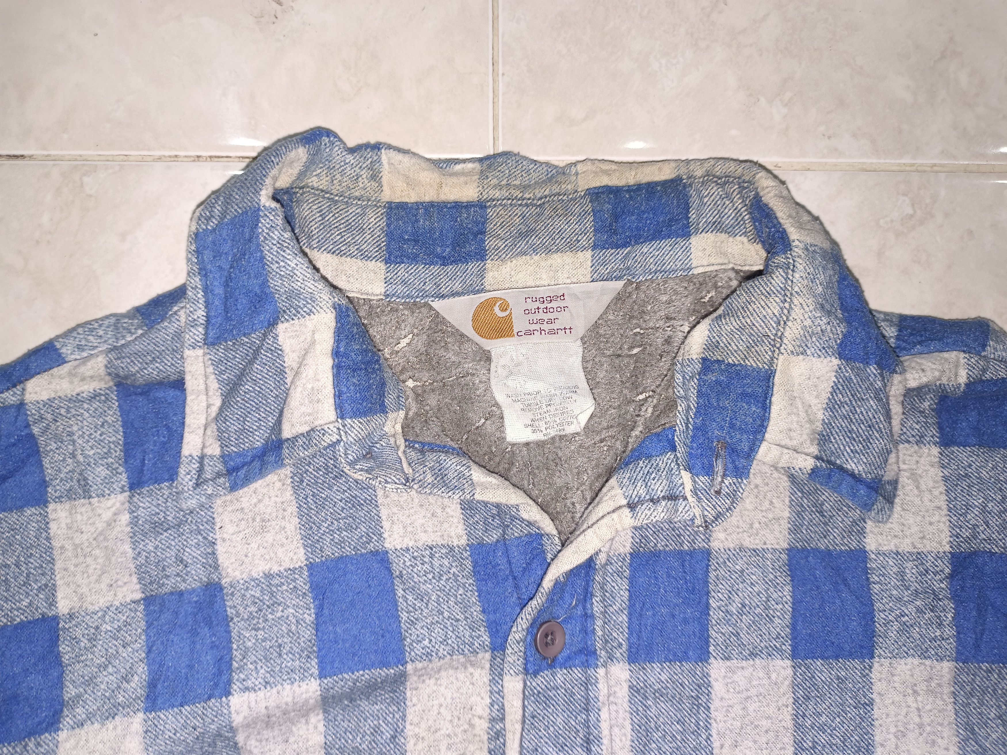 Carhartt × Flannel × Vintage Vintage Carhartt flannel Size US XL / EU 56 / 4 - 4 Thumbnail