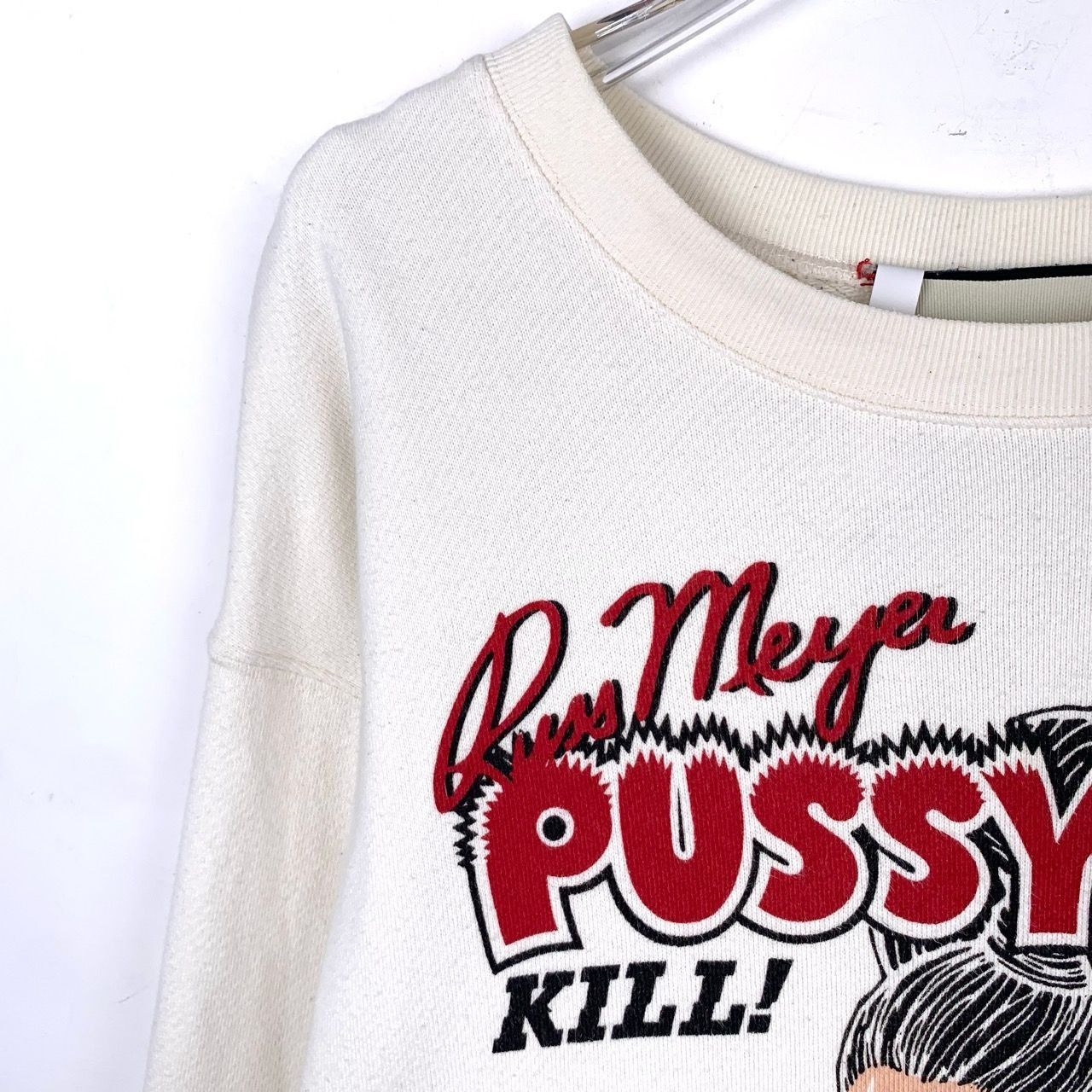 Gucci Gucci Russ Meyer Pussycat Kill Kill Graphic Sweatshirt White Size XS / US 0-2 / IT 36-38 - 3 Thumbnail