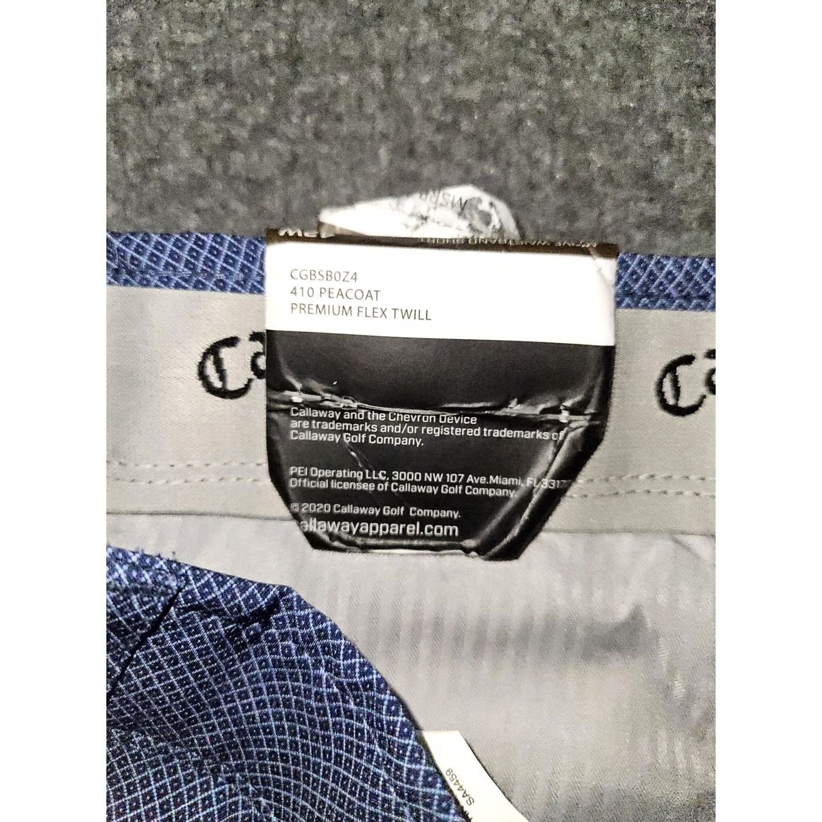 Callaway Callaway Shorts Mens 42 Blue Premium Flex Active Waistband Golf Peacoat Size US 42 / EU 58 - 7 Thumbnail