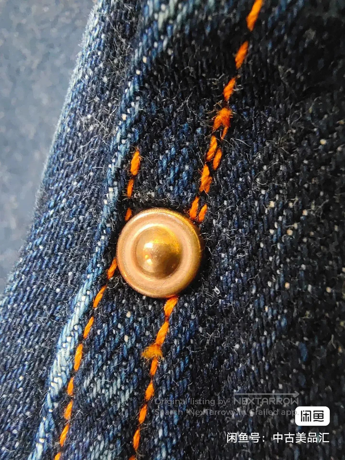 At Last & Co AT LAST&CO Denim Jacket Made in Japan. Size US XXS / EU 40 - 7 Thumbnail