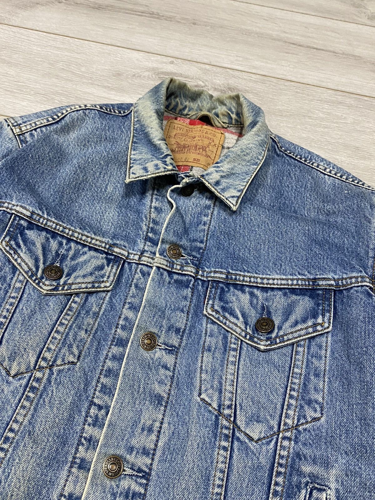 Levi's Levi’s vintage denim jacket buttons Size US M / EU 48-50 / 2 - 4 Thumbnail