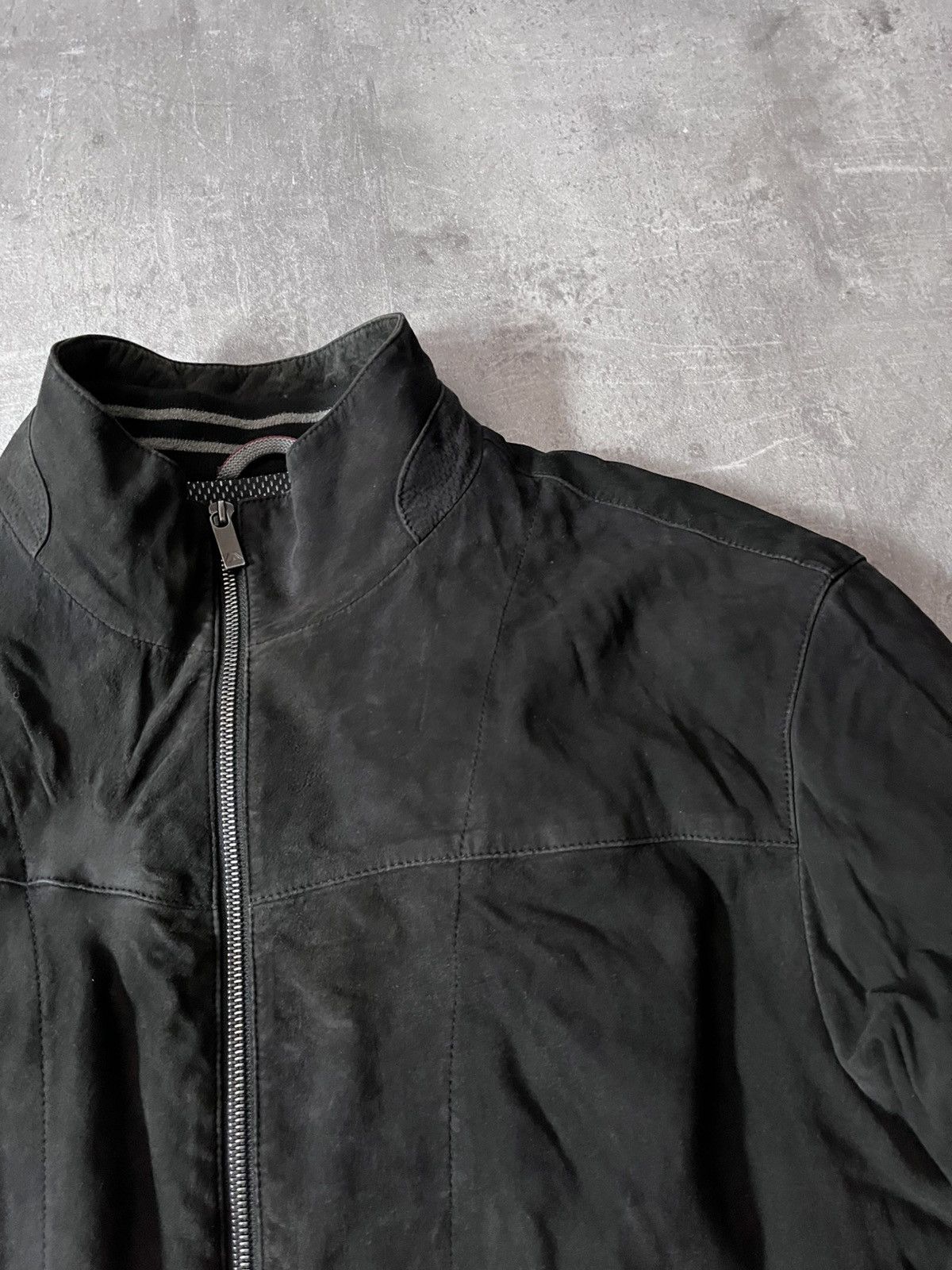 Ermenegildo Zegna Ermenegildo Zegna sude leather jacket Zegna Sport Size US XXL / EU 58 / 5 - 6 Thumbnail