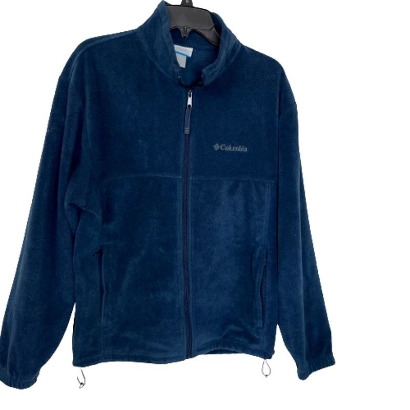 Columbia Columbia Men's Full Zip Navy Blue Fleece Jacket, L Size US L / EU 52-54 / 3 - 1 Thumbnail