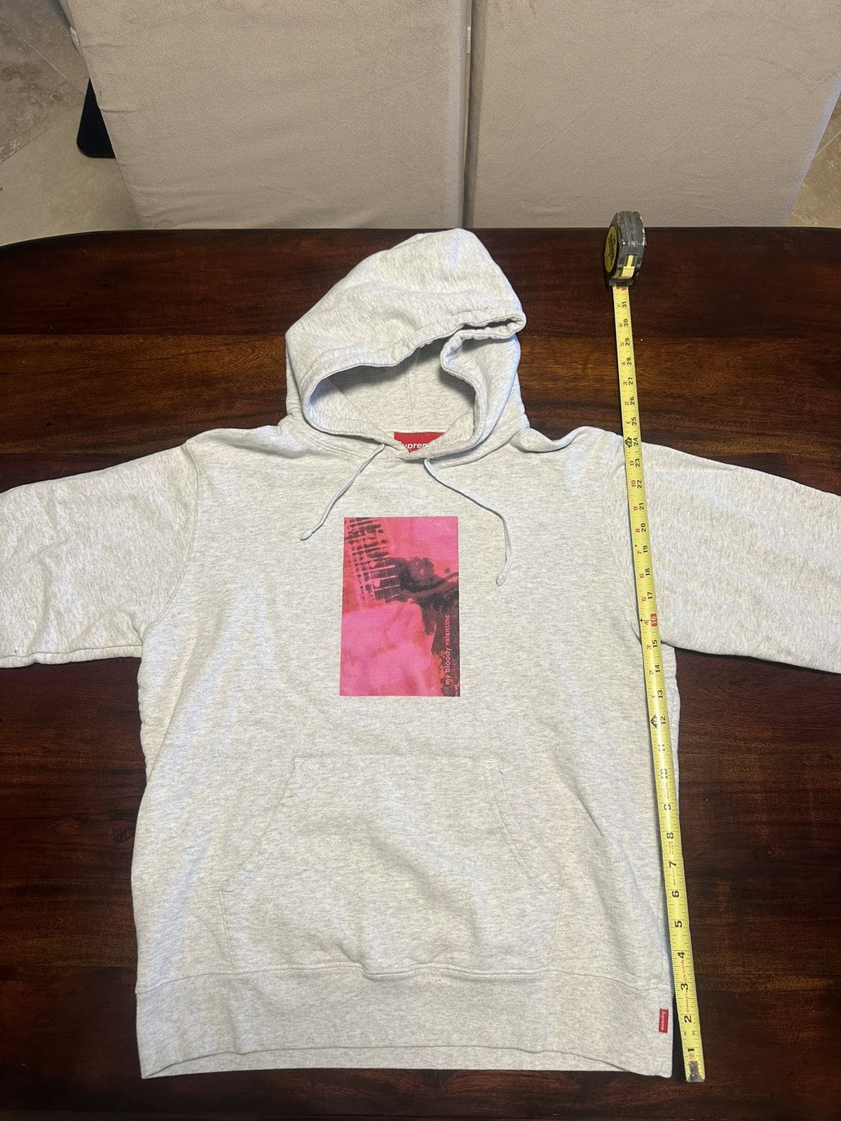 Supreme Supreme My Bloody Valentine Washed Navy Hoodie | Grailed