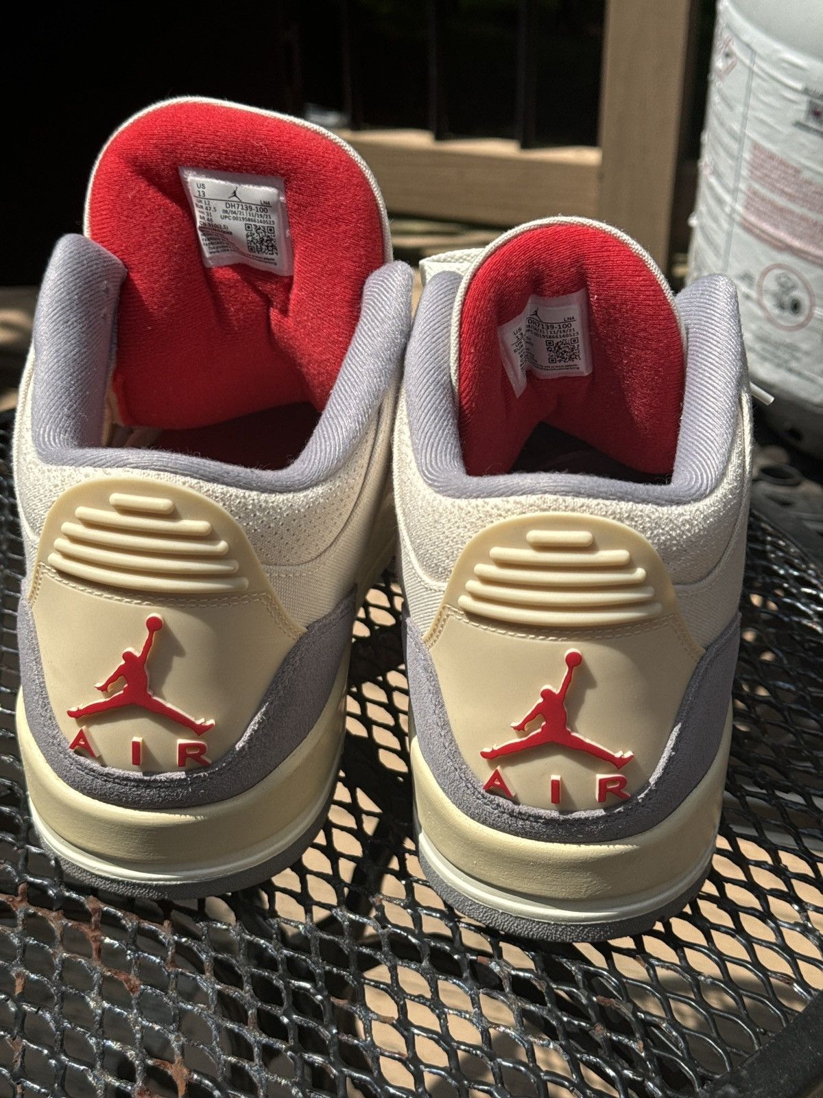 Jordan Brand × Nike Air Jordan 3 Retro SE ‘Muslin’ Size US 13 / EU 46 - 4 Thumbnail